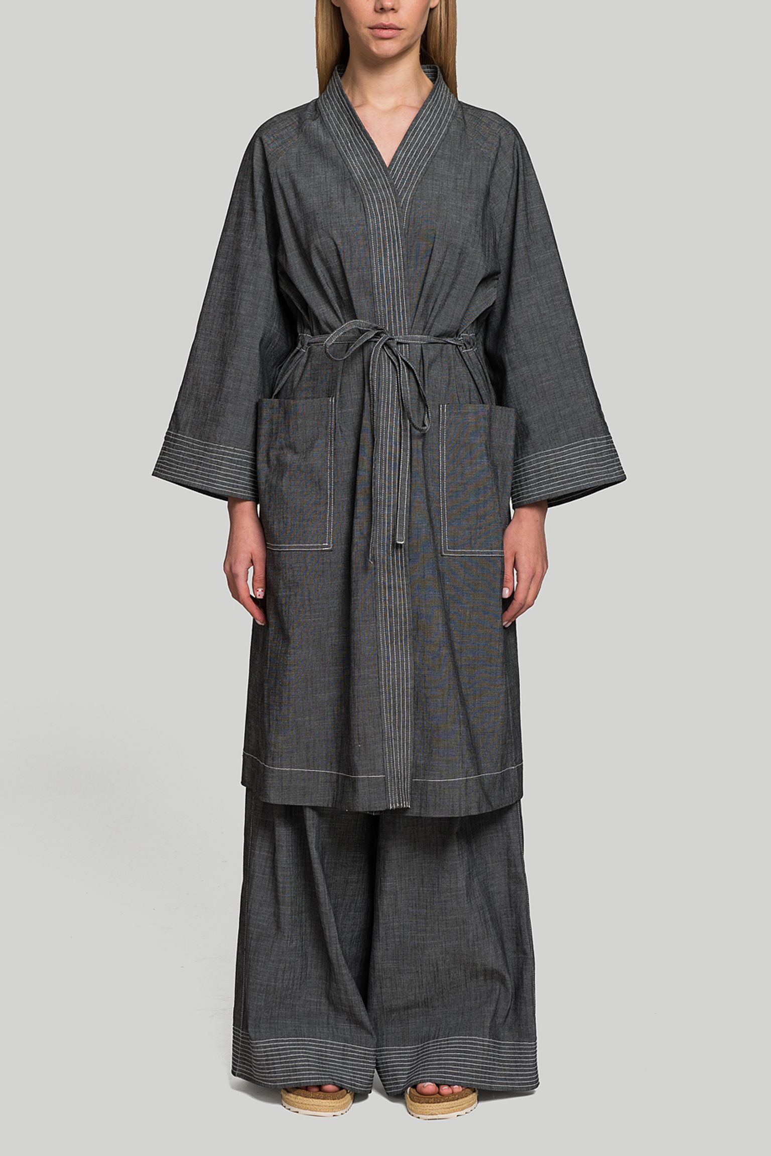 Кардиган THE LOOM DENIM ROBE COAT з доставкою