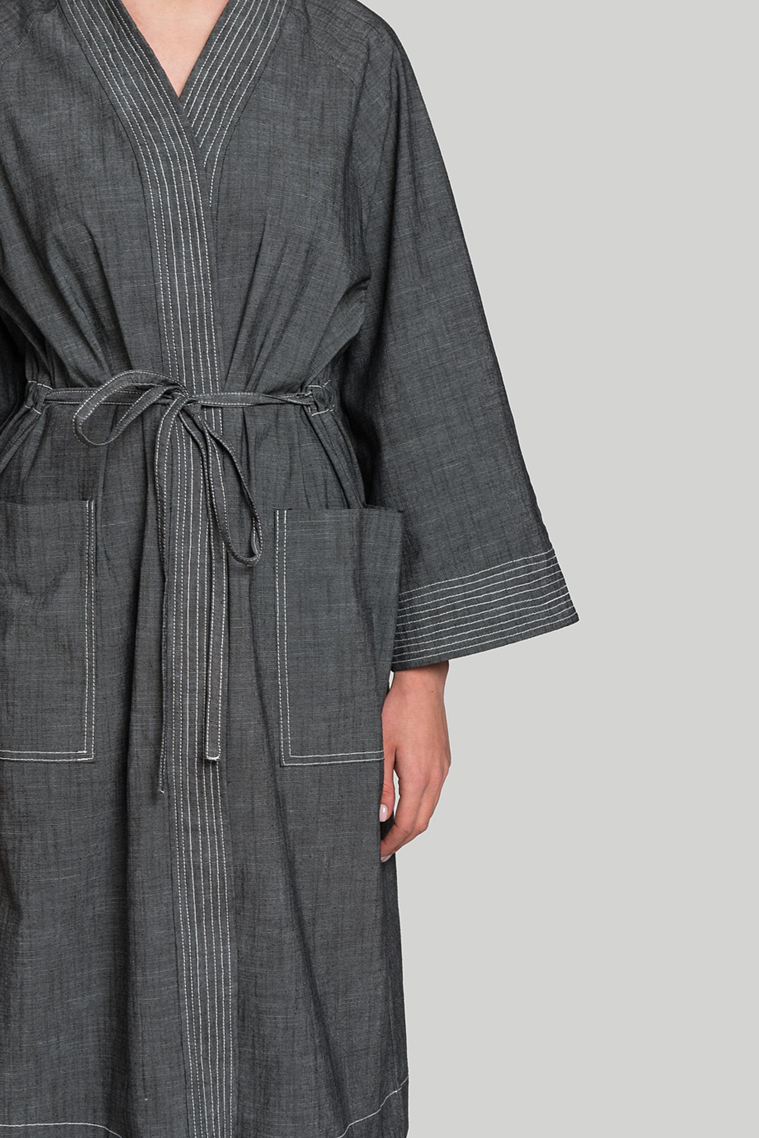 Кардиган THE LOOM DENIM ROBE COAT