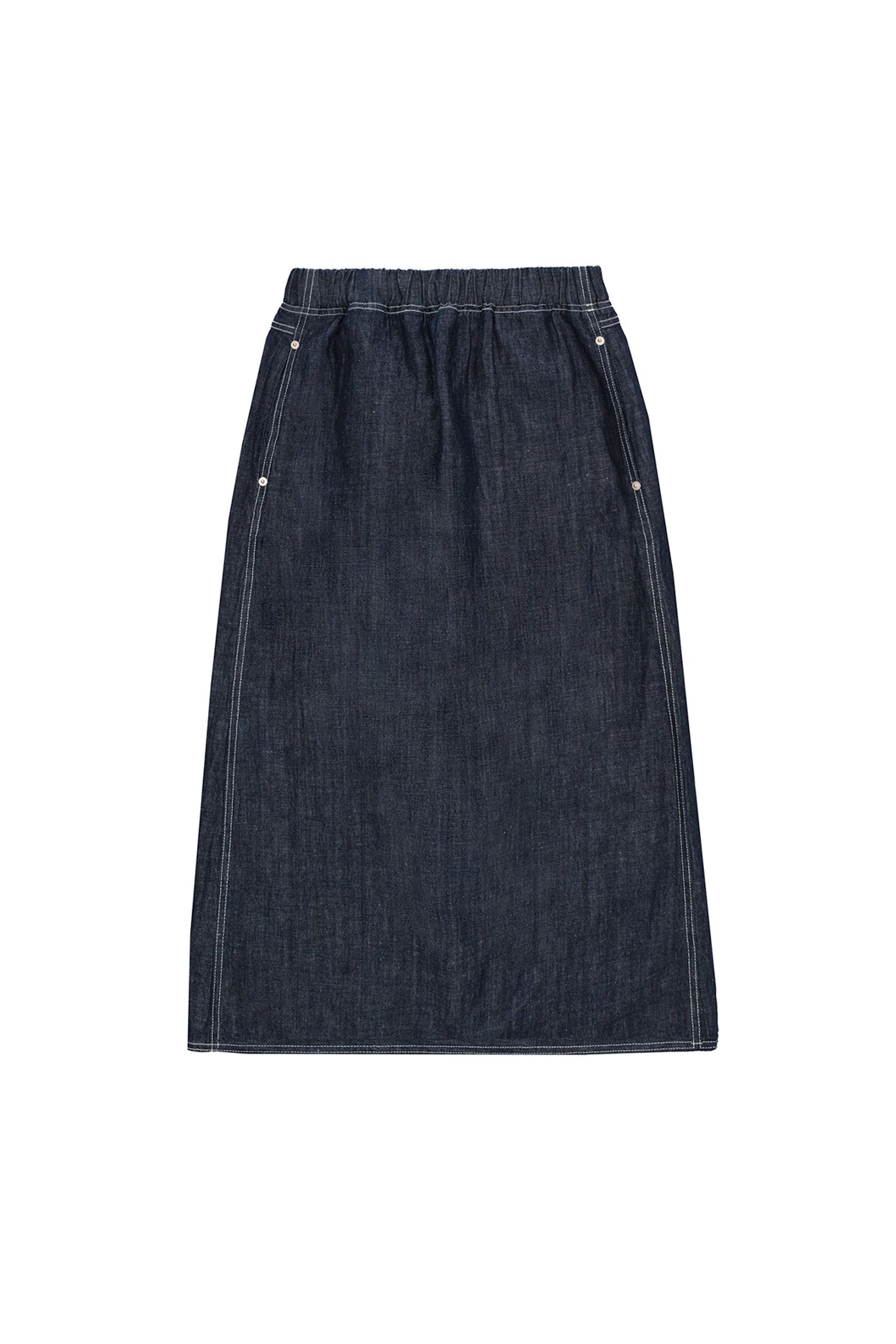 Юбка THE LOOM LINEN BLENDED DENIM SKIRT купить