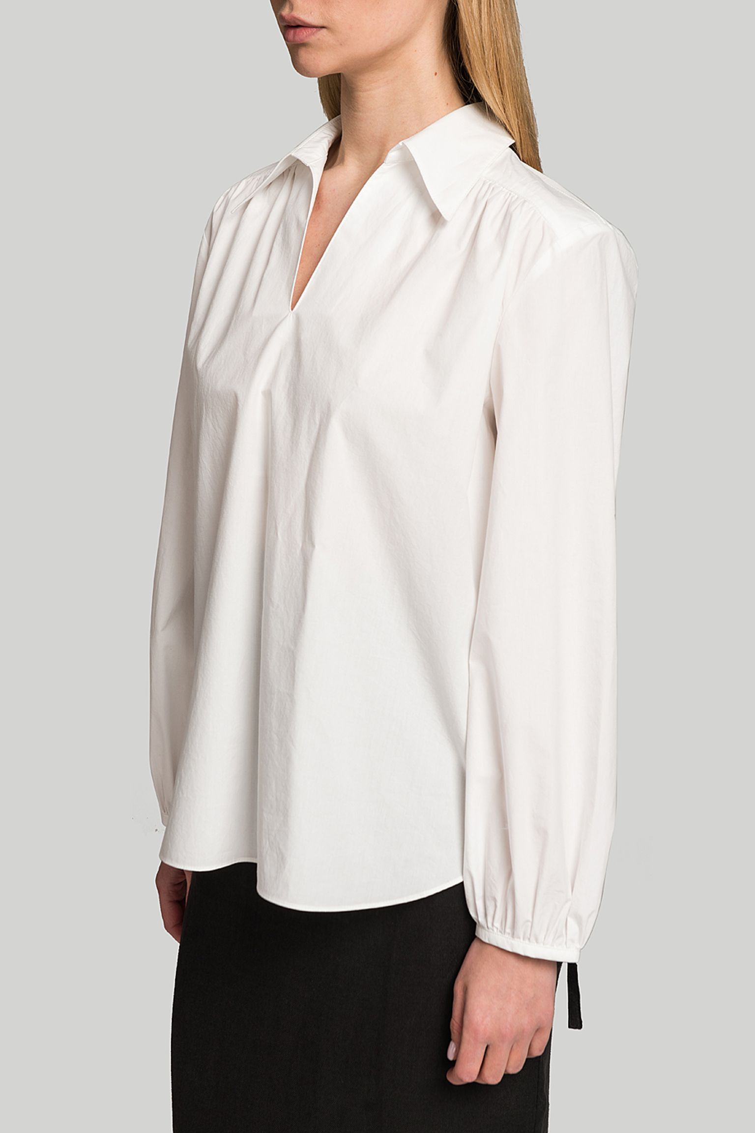 Широкий вибір Сорочка THE LOOM V-NECK COLLAR SHIRT