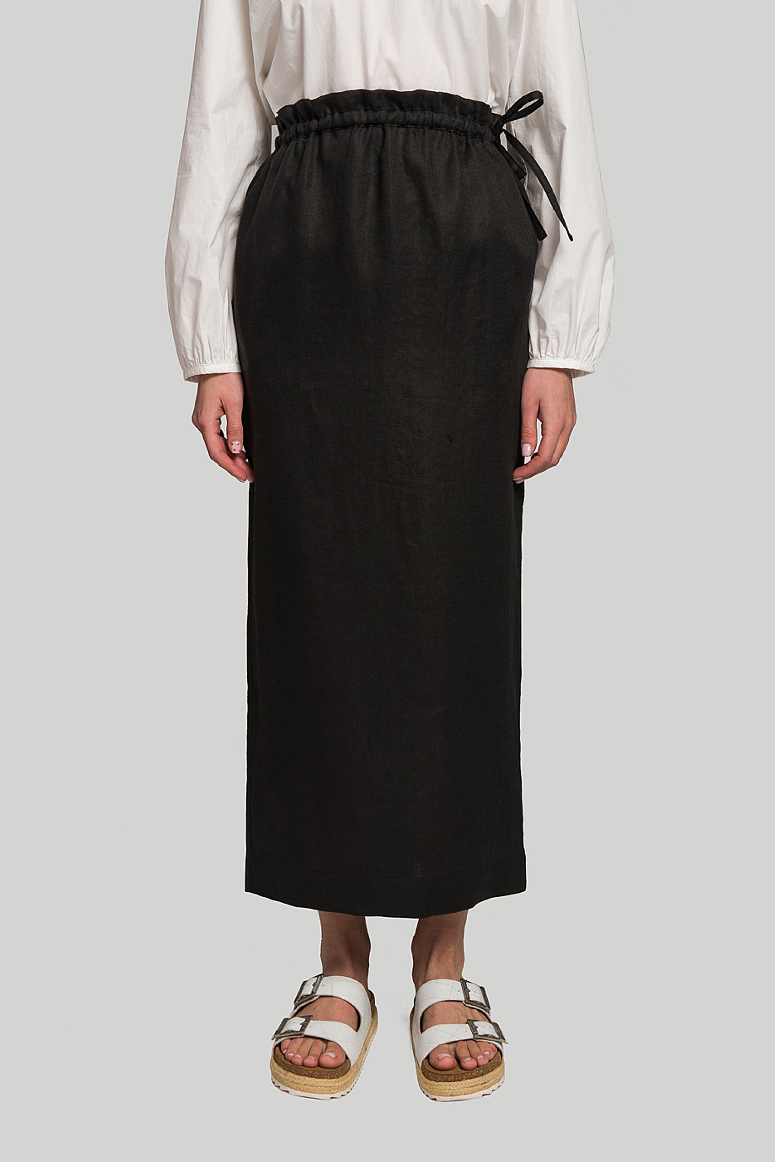 Юбка THE LOOM LINEN HIGH WAIST SKIRT