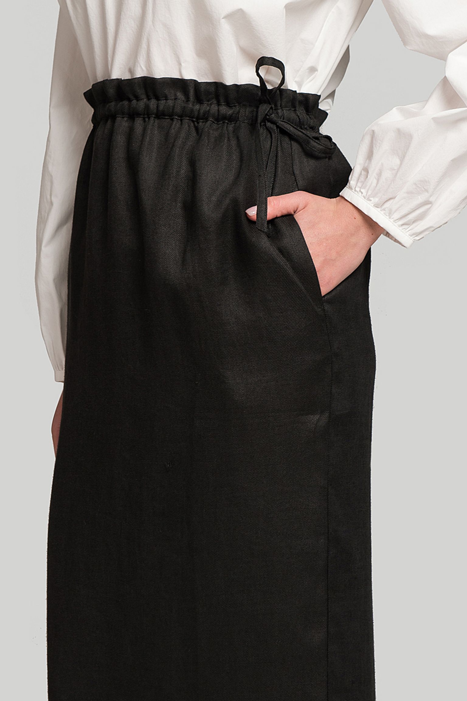 Юбка THE LOOM LINEN HIGH WAIST SKIRT