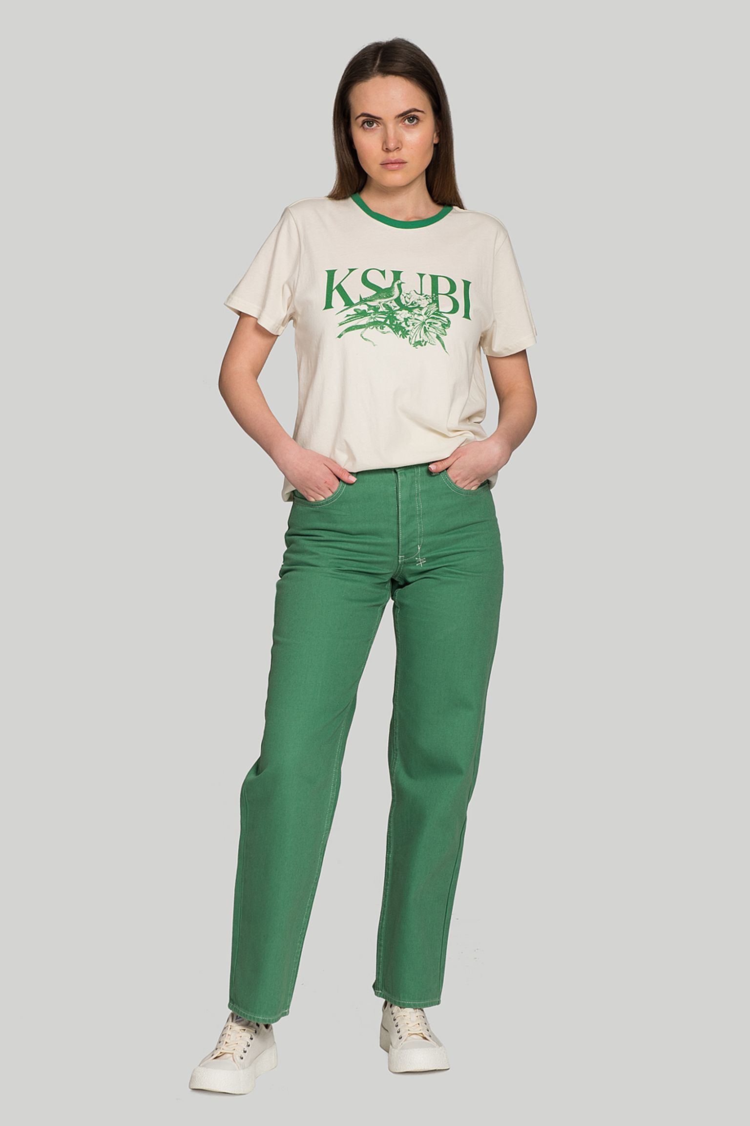 Джинсы KSUBI Woven brooklyn jean купить в Украине