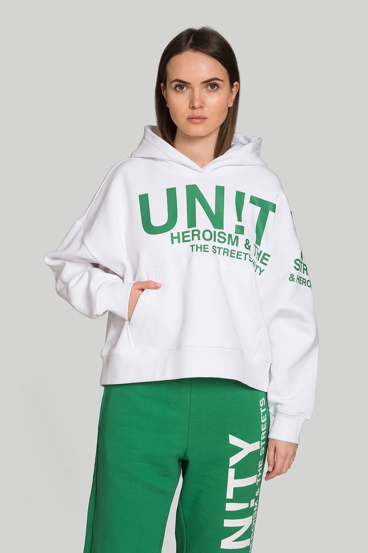 Худи KSUBI Woven unity slouch hoodie