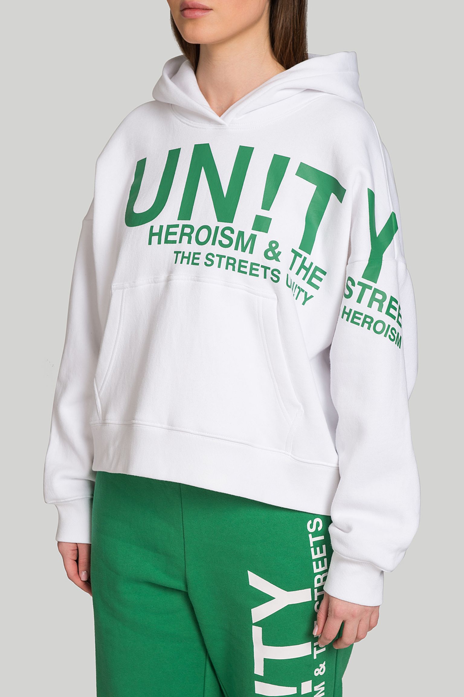 Худи KSUBI Woven unity slouch hoodie