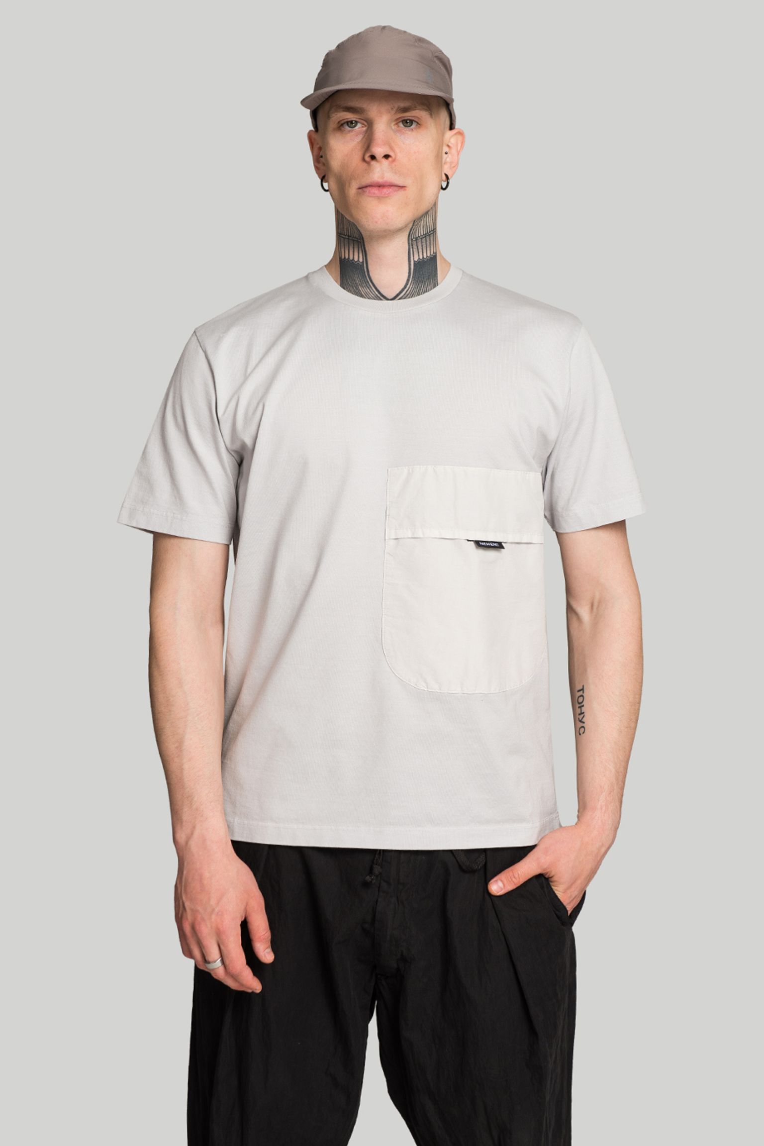 Футболка NEMEN ASH JUMBO POCKET TSHIRT купить