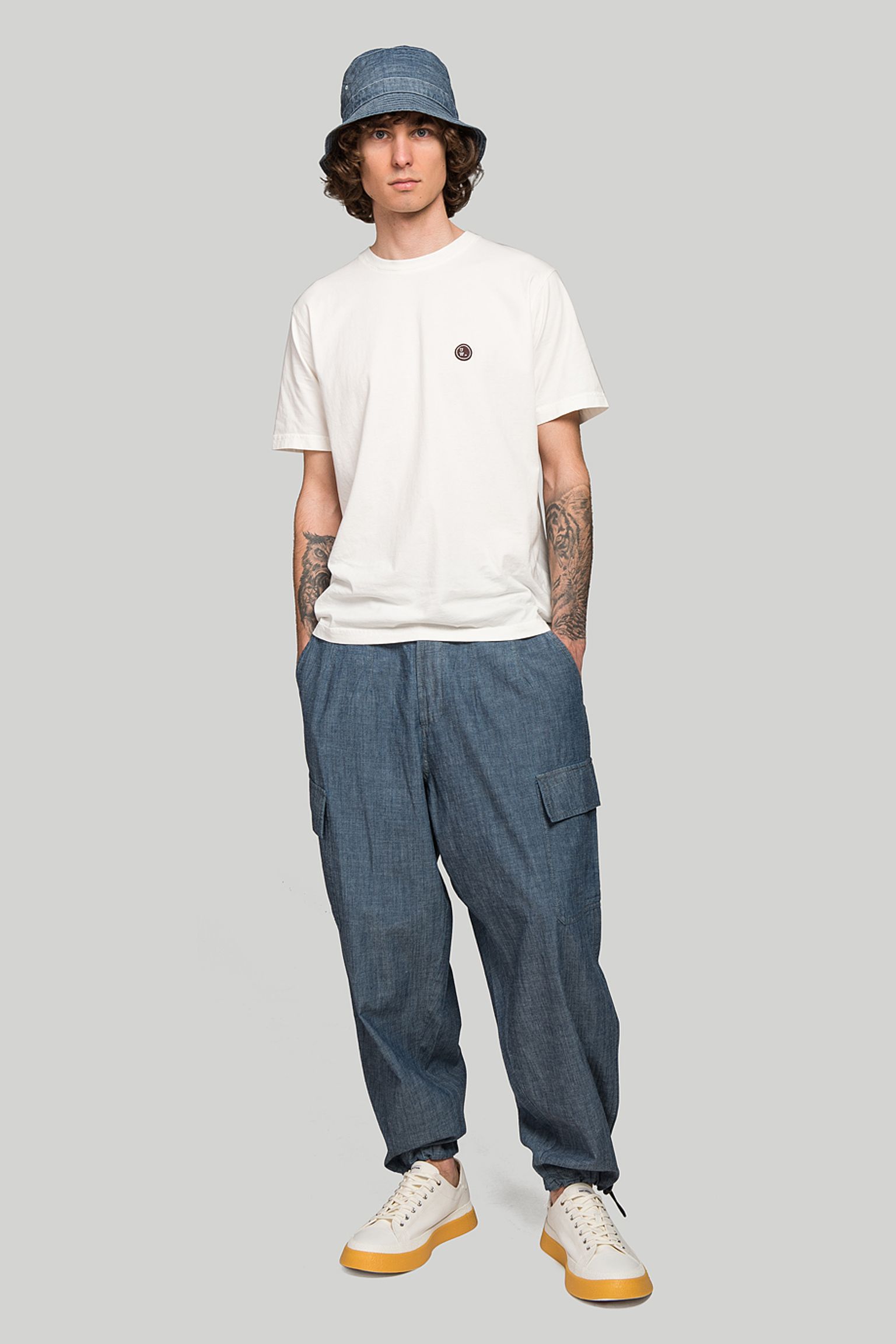 Брюки Universal Works LOOSE CARGO PANT