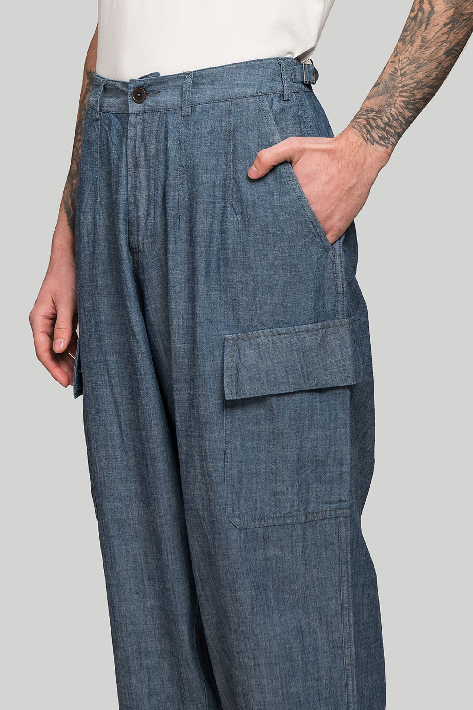 Стильные Брюки Universal Works LOOSE CARGO PANT