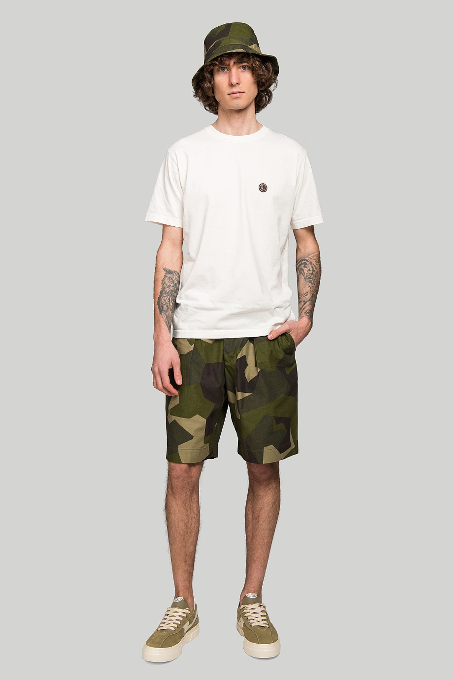 Шорти Universal Works PLEATED TRACK SHORT