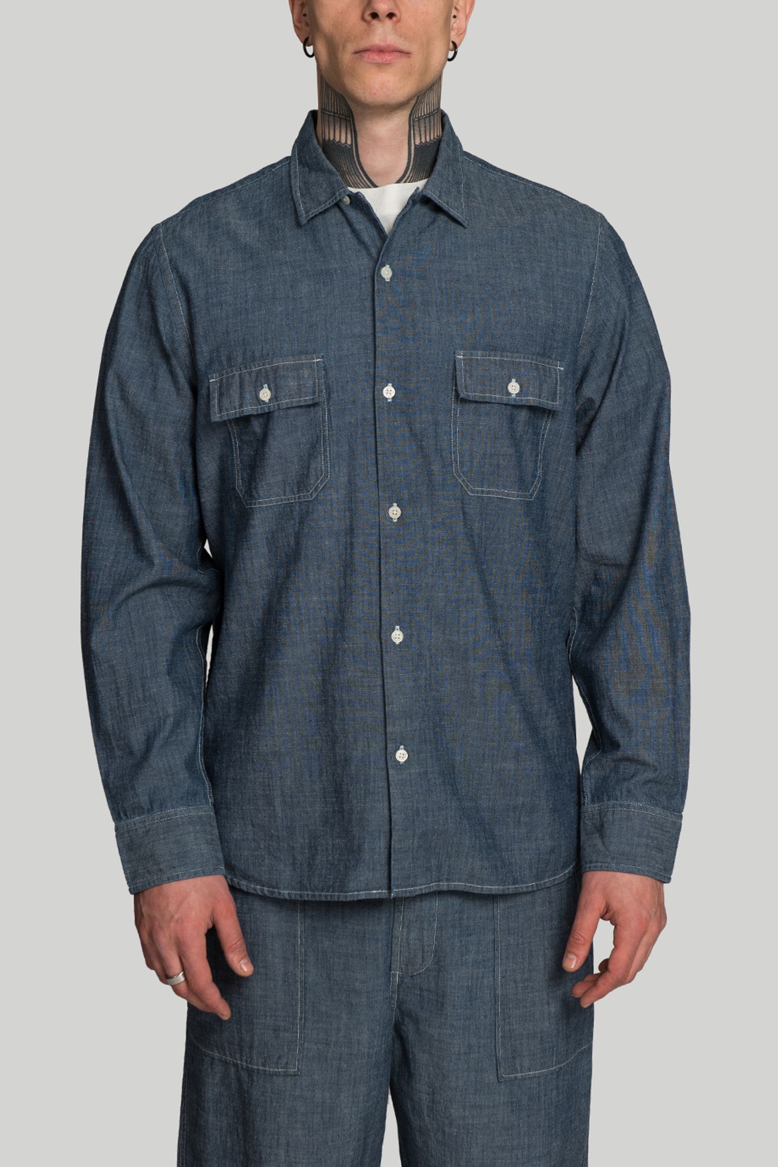 Стильні Сорочка Universal Works WORKER SHIRT