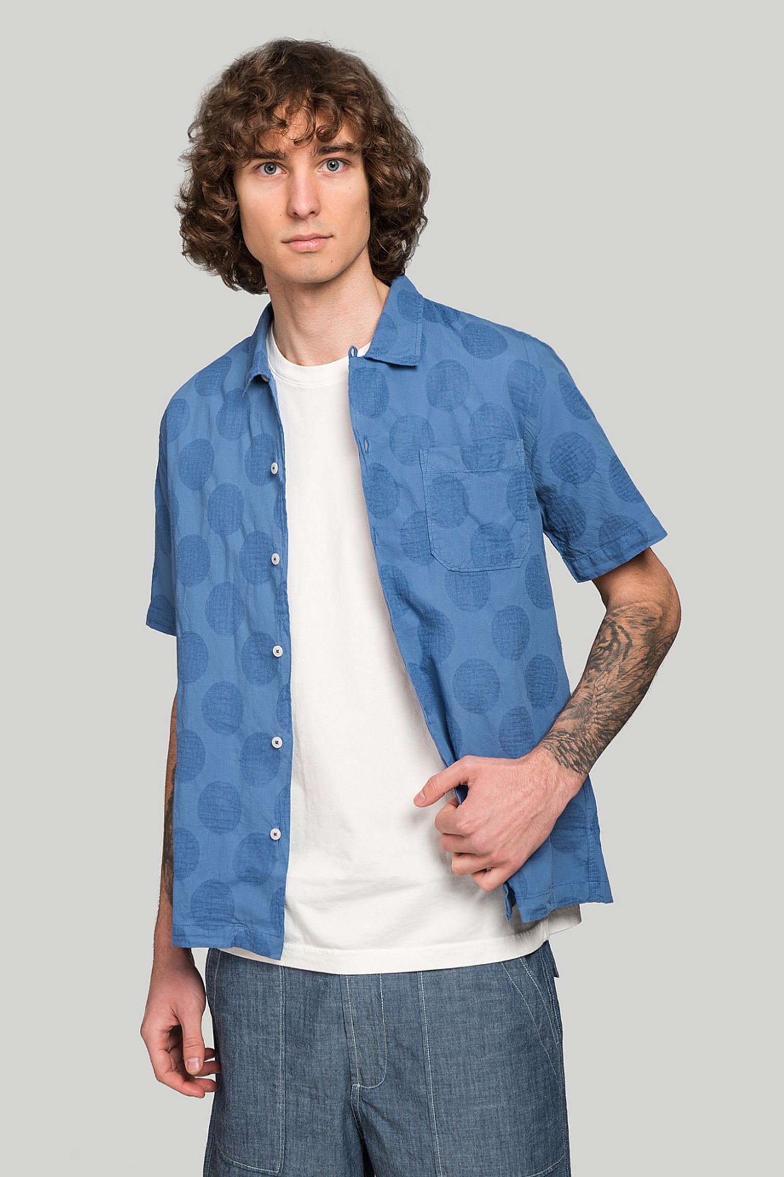 Рубашка Universal Works ROAD SHIRT купить
