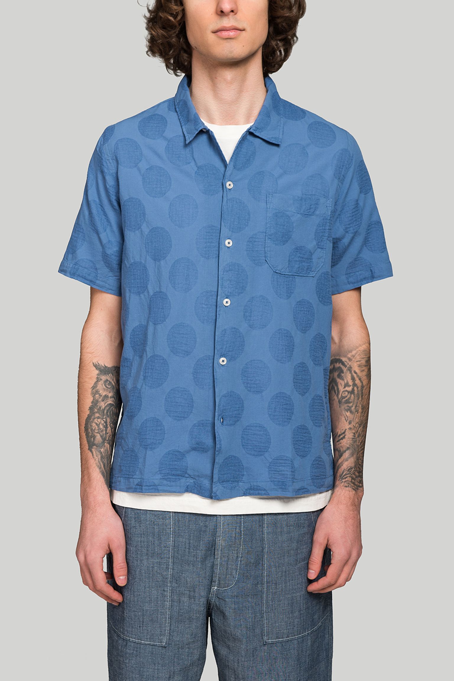 Рубашка Universal Works ROAD SHIRT с доставкой