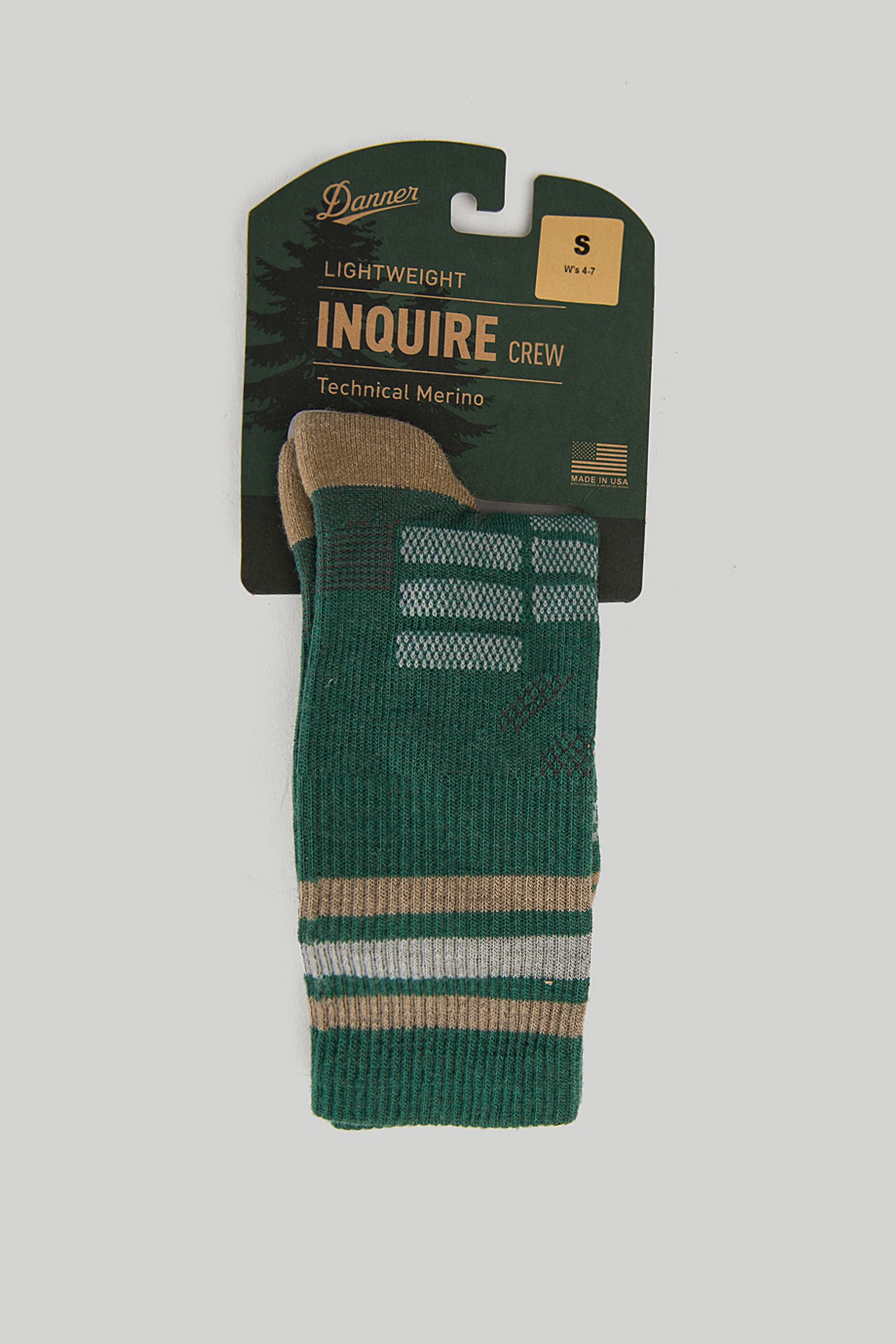 Шкарпетки INQUIRE LIGHTWEIGHT SOCKS Marine Green