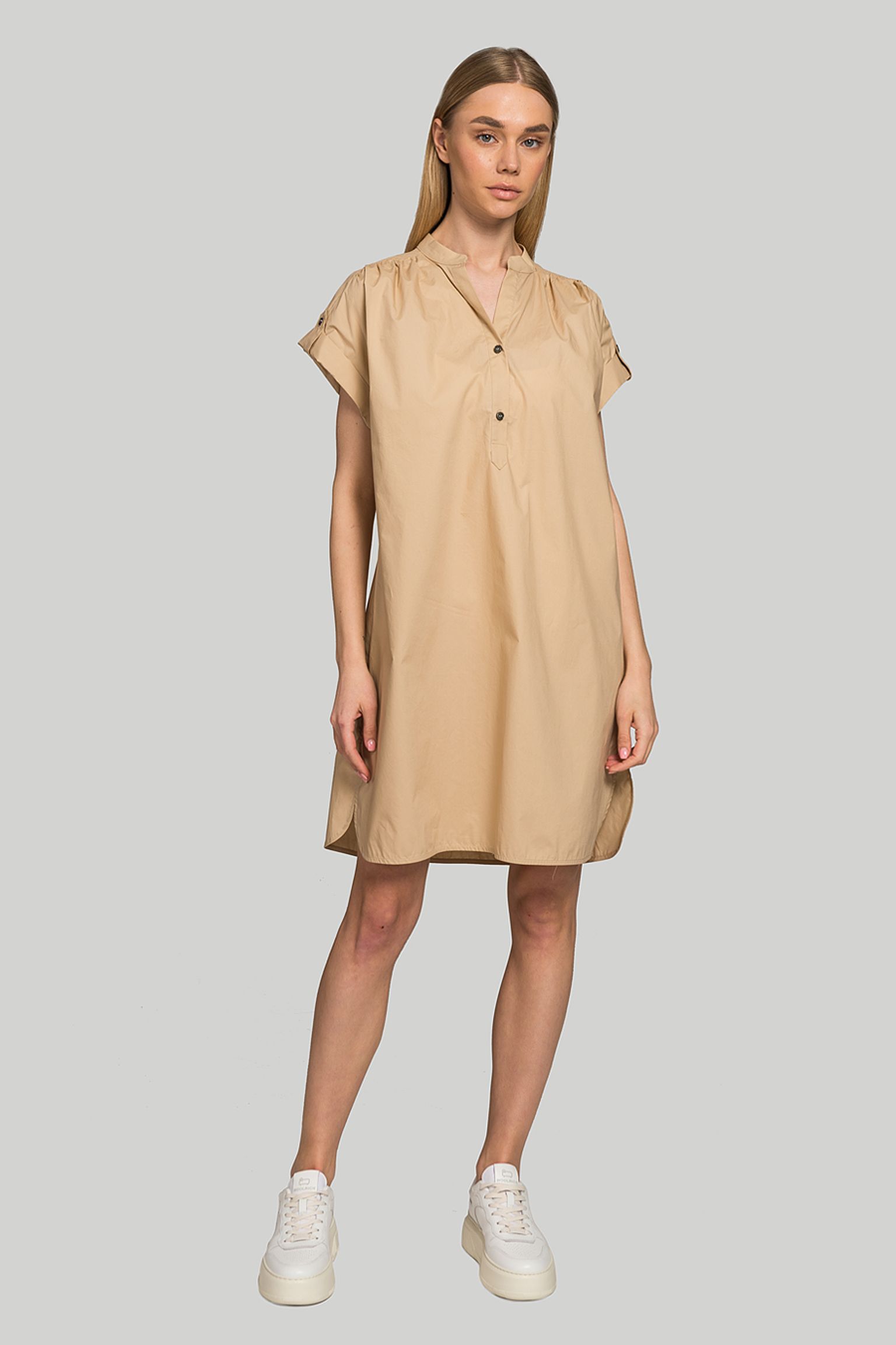 Платье Woolrich POPLIN MEDIUM DRESS