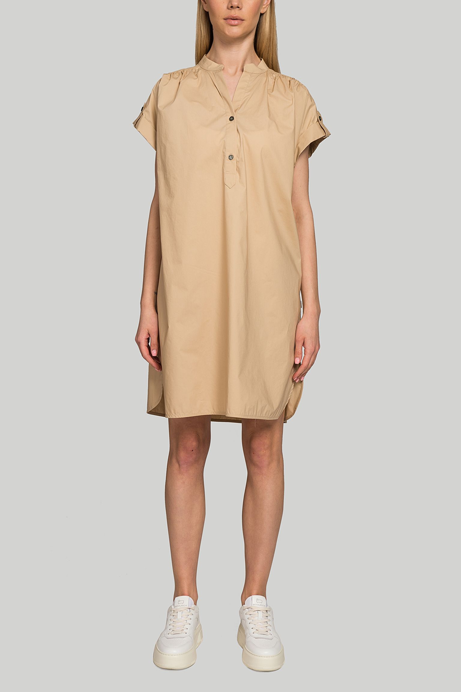 Платье Woolrich POPLIN MEDIUM DRESS