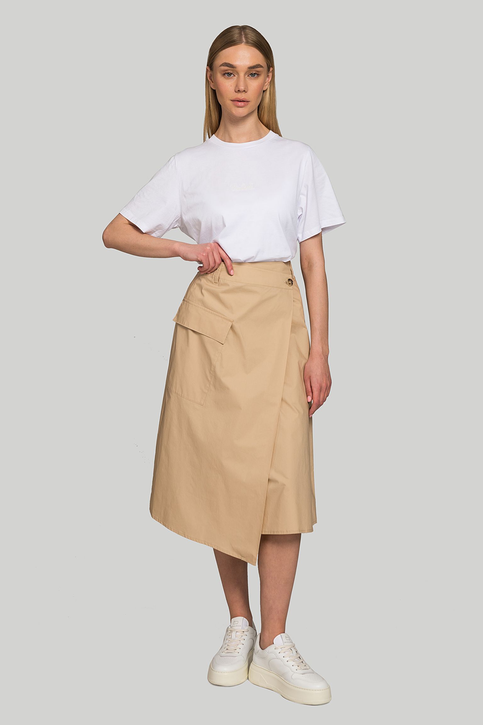 Юбка Woolrich POPLIN SKIRT купить
