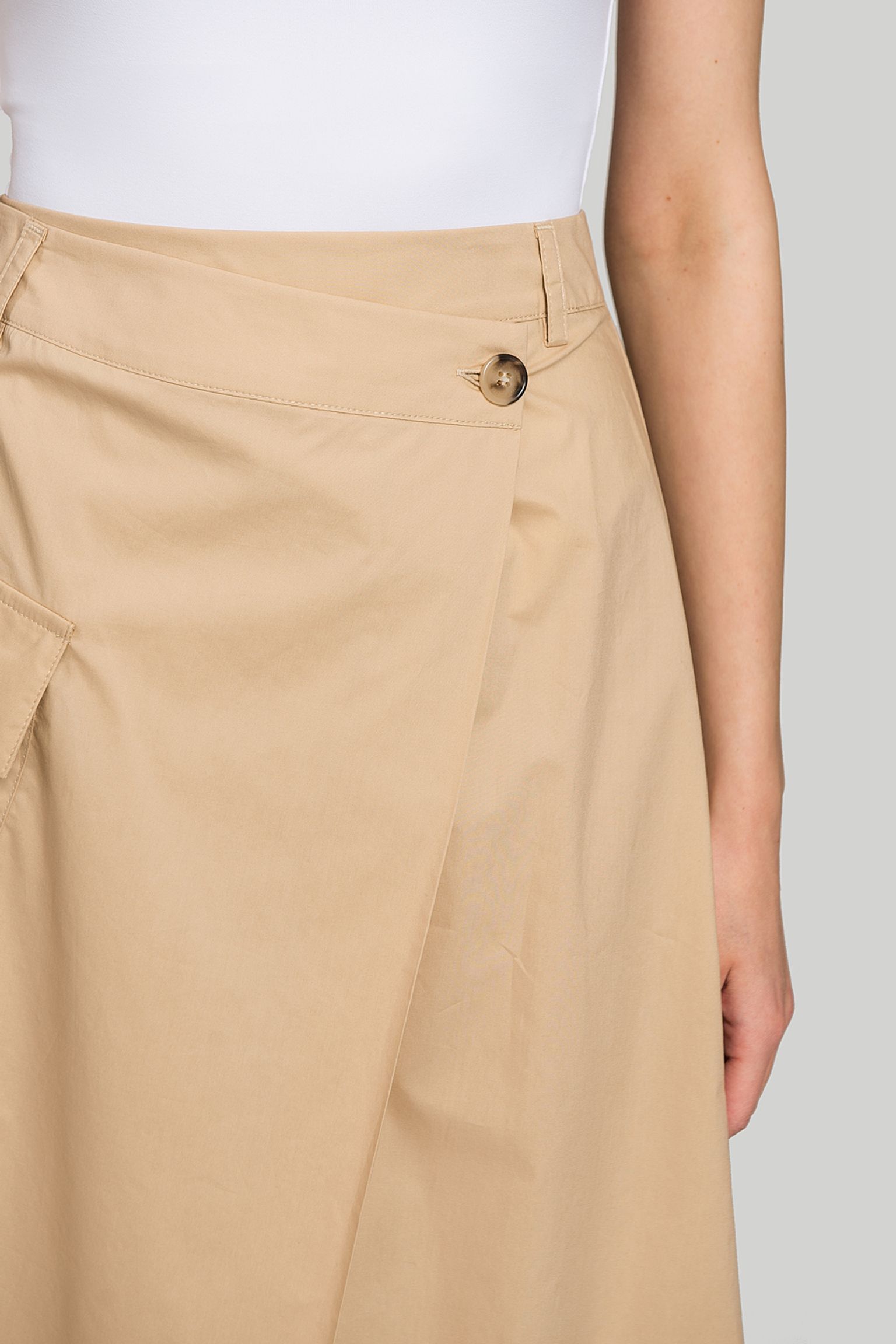 Спідниця Woolrich POPLIN SKIRT