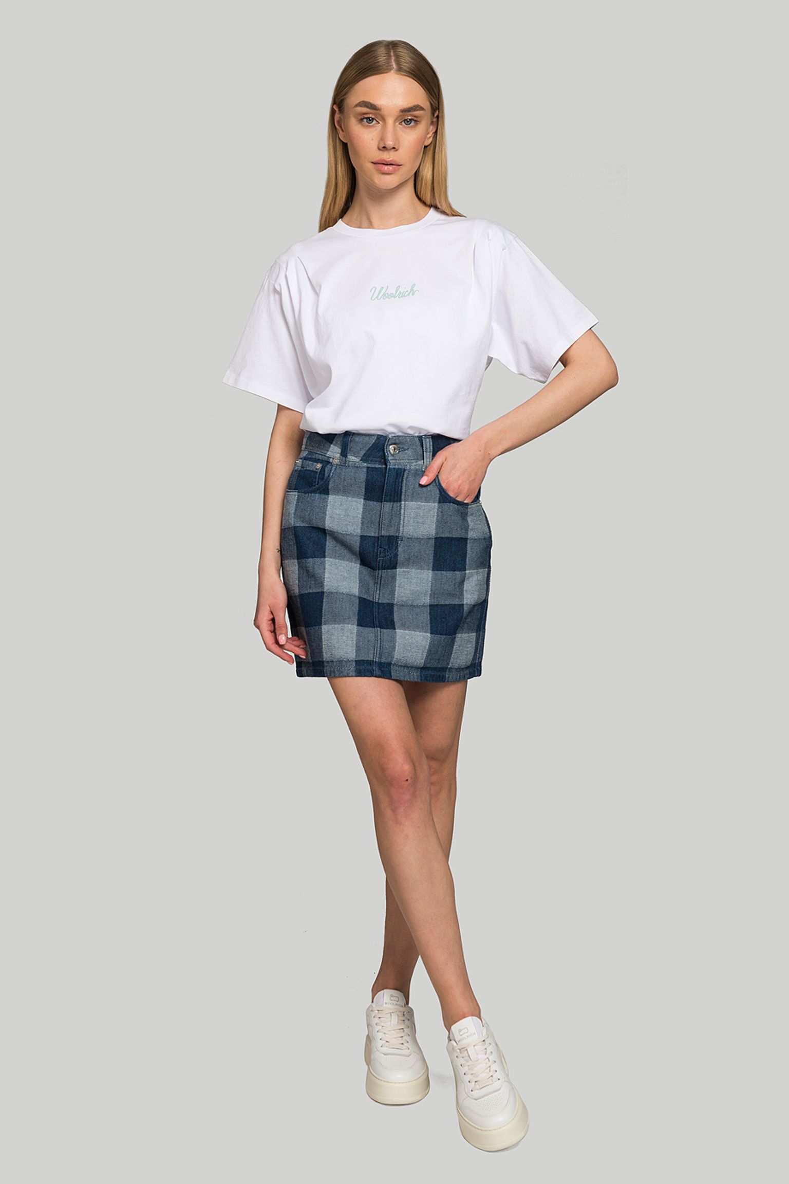 Футболка Woolrich PLEATED T-SHIRT купить в Украине