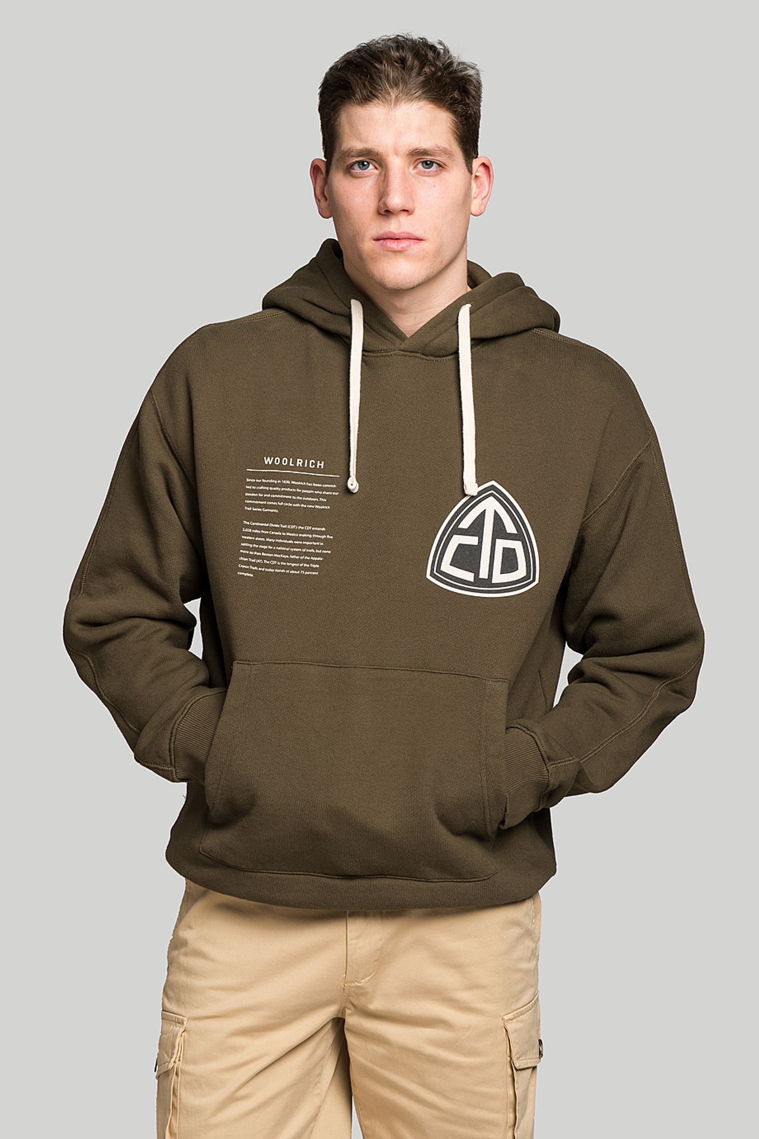 Худі Woolrich AMERICAN HOODIE