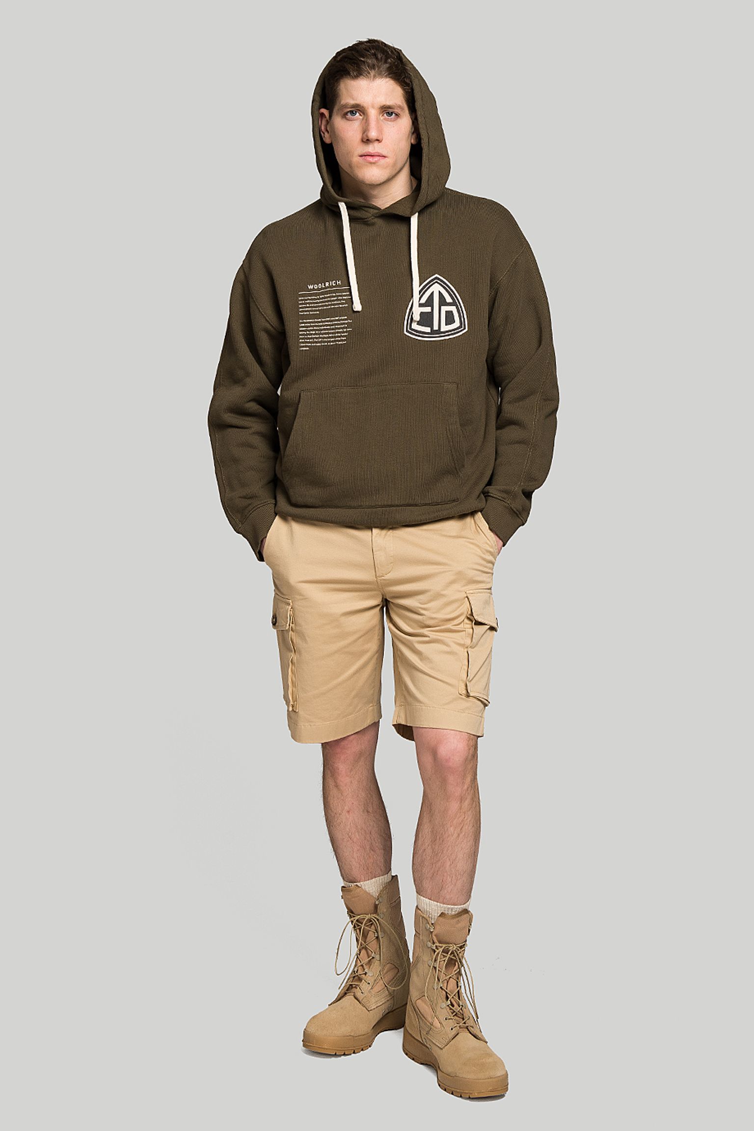 Худи Woolrich AMERICAN HOODIE