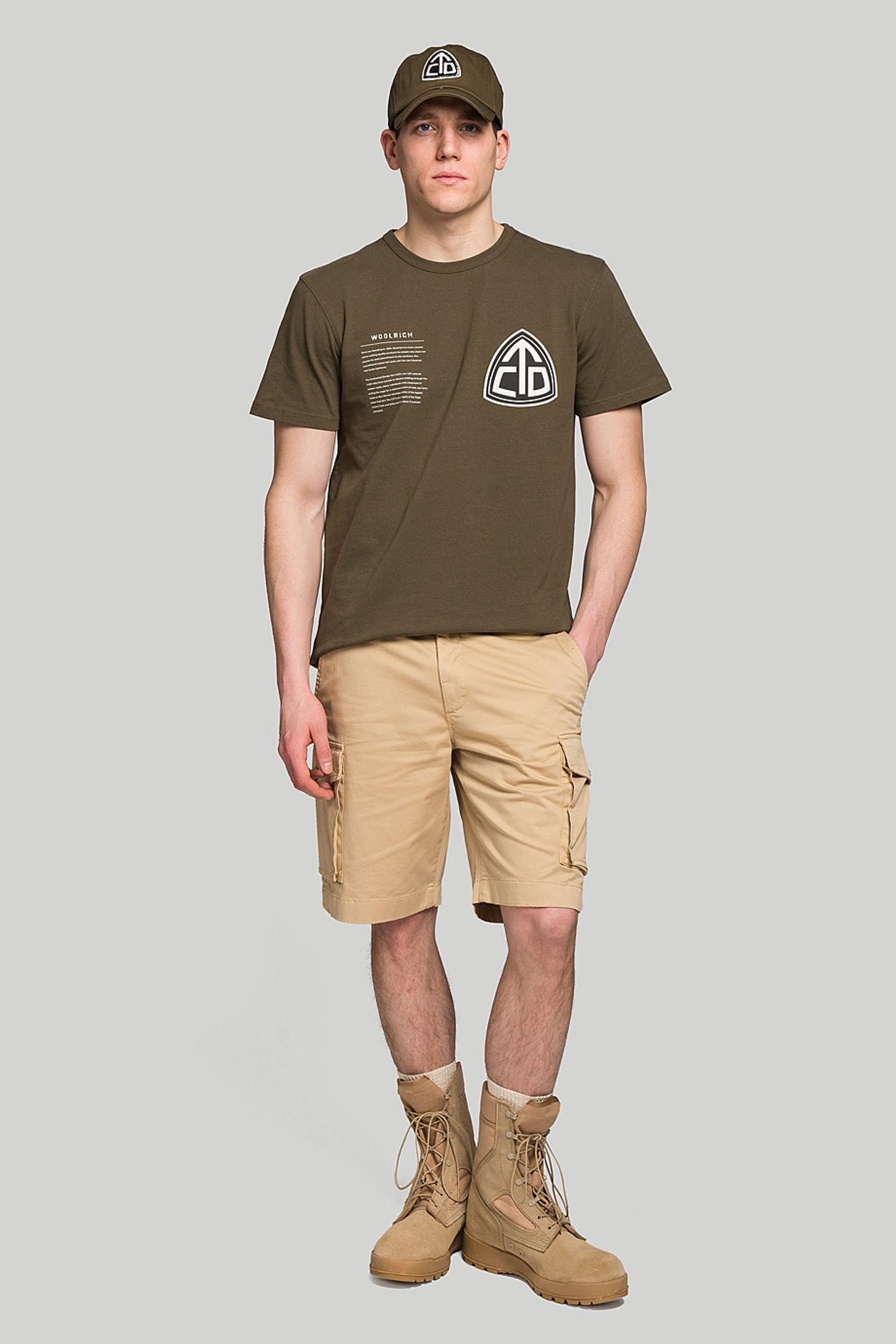 Футболка Woolrich GRAPHIC PATCH TEE купити в Україні