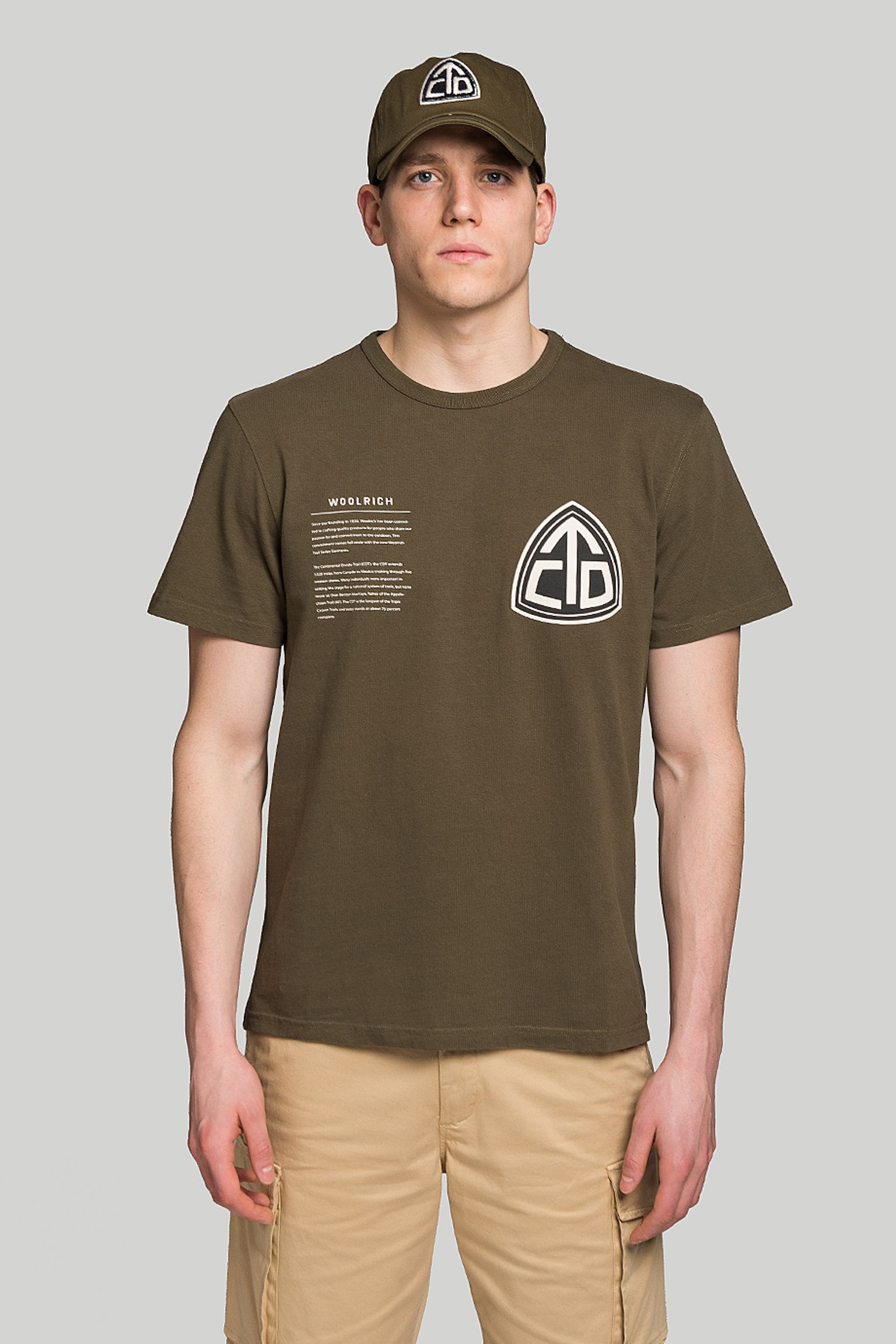 Футболка Woolrich GRAPHIC PATCH TEE з доставкою