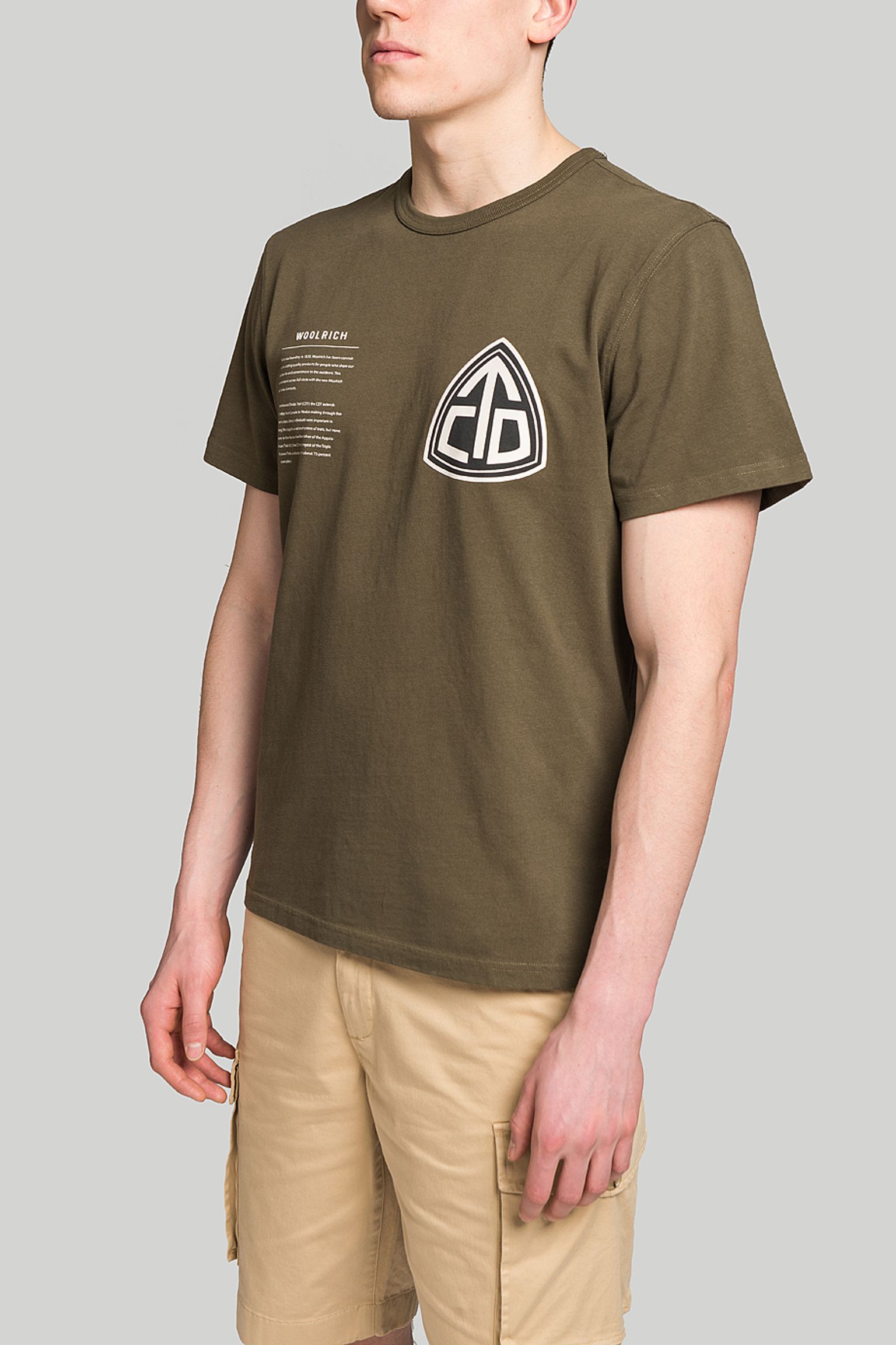 Широкий вибір Футболка Woolrich GRAPHIC PATCH TEE