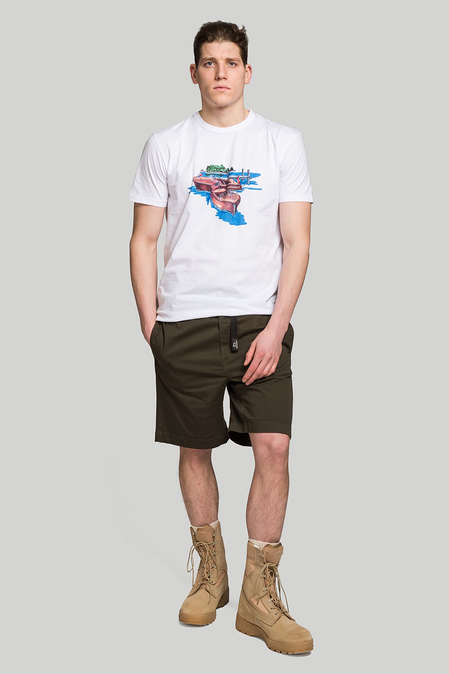 Футболка Woolrich PAINTED ZAVIKON TEE купить в Украине