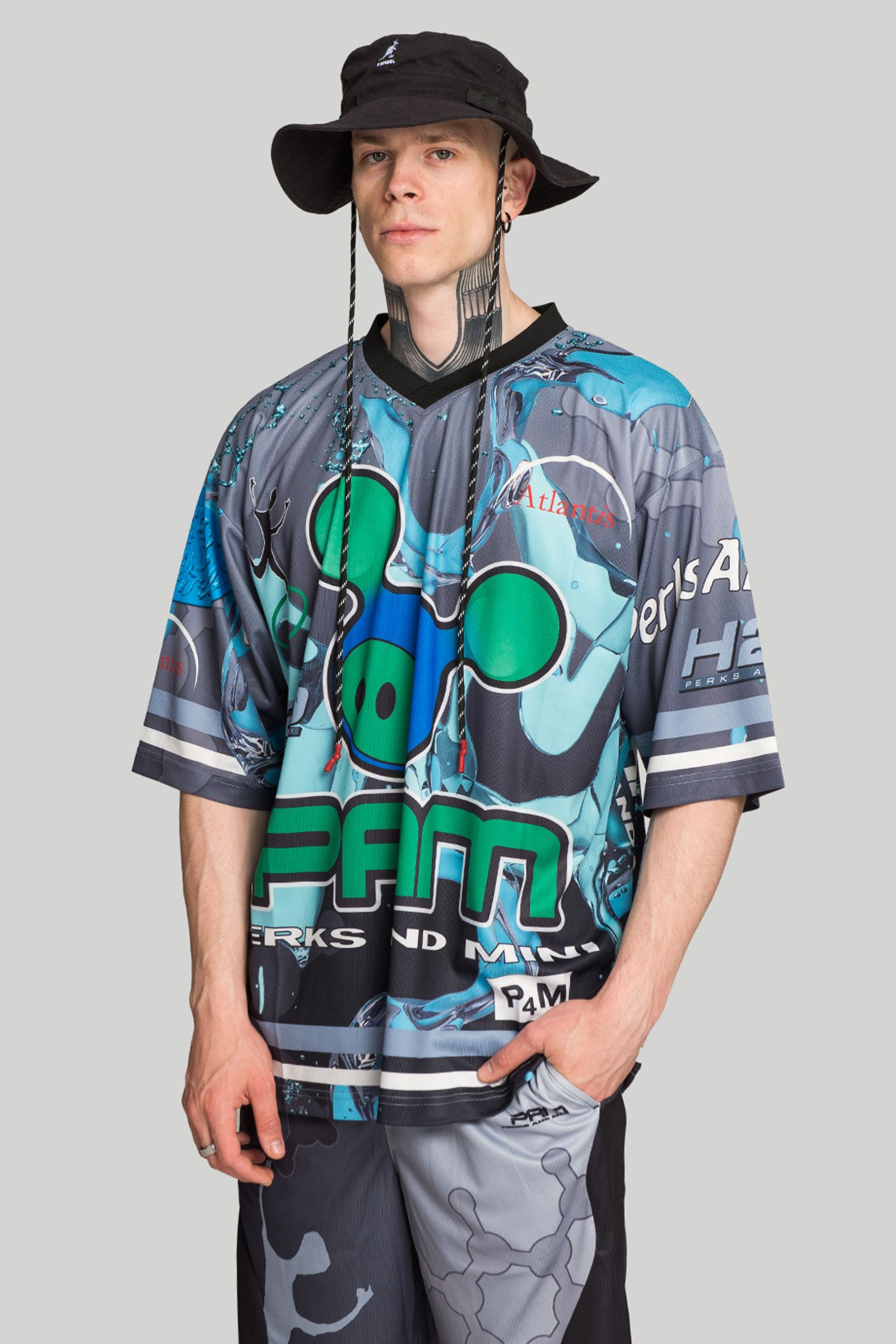 Футболка P.A.M  OVERSIZED HOCKEY JERSEY