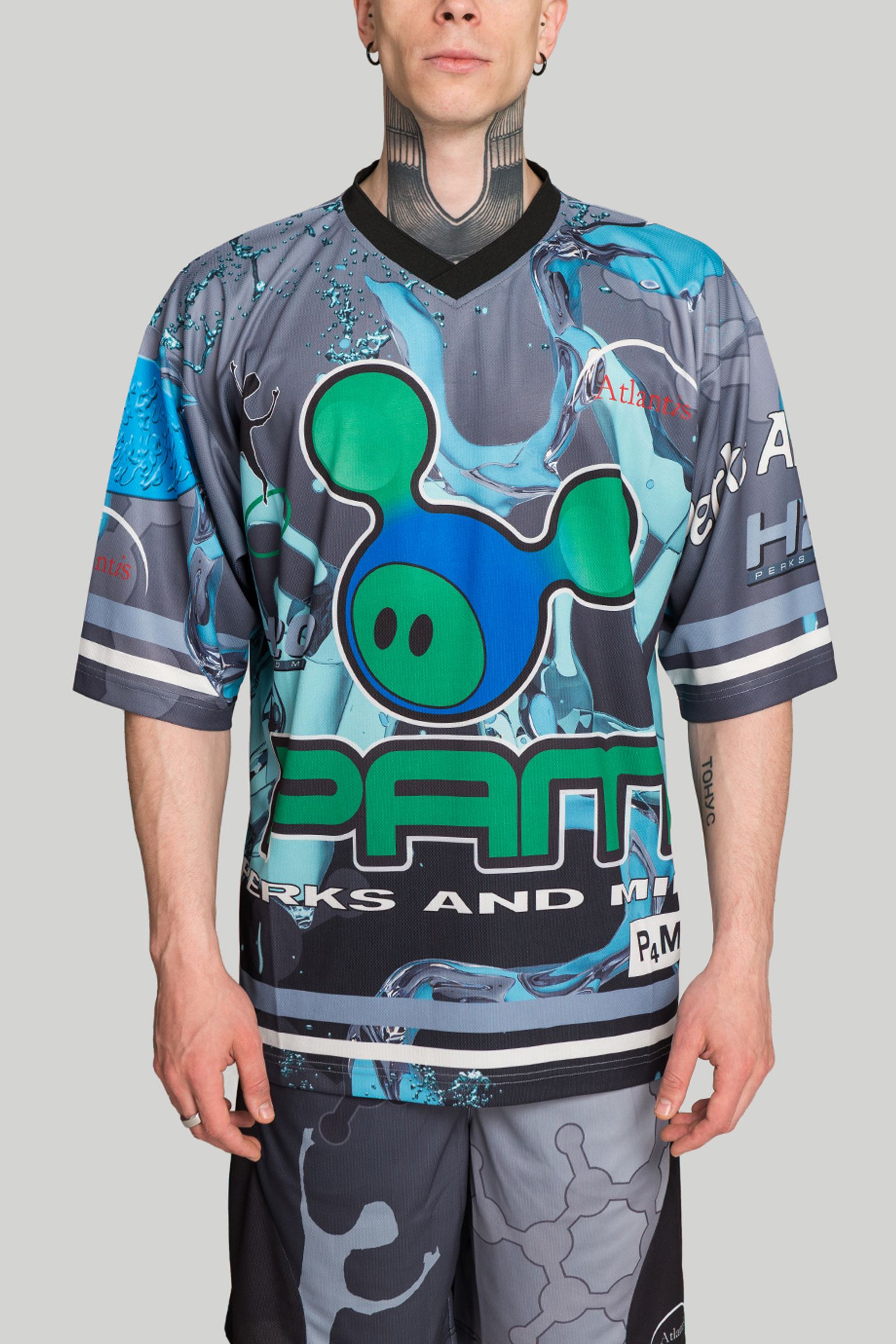 Футболка P.A.M  OVERSIZED HOCKEY JERSEY с доставкой