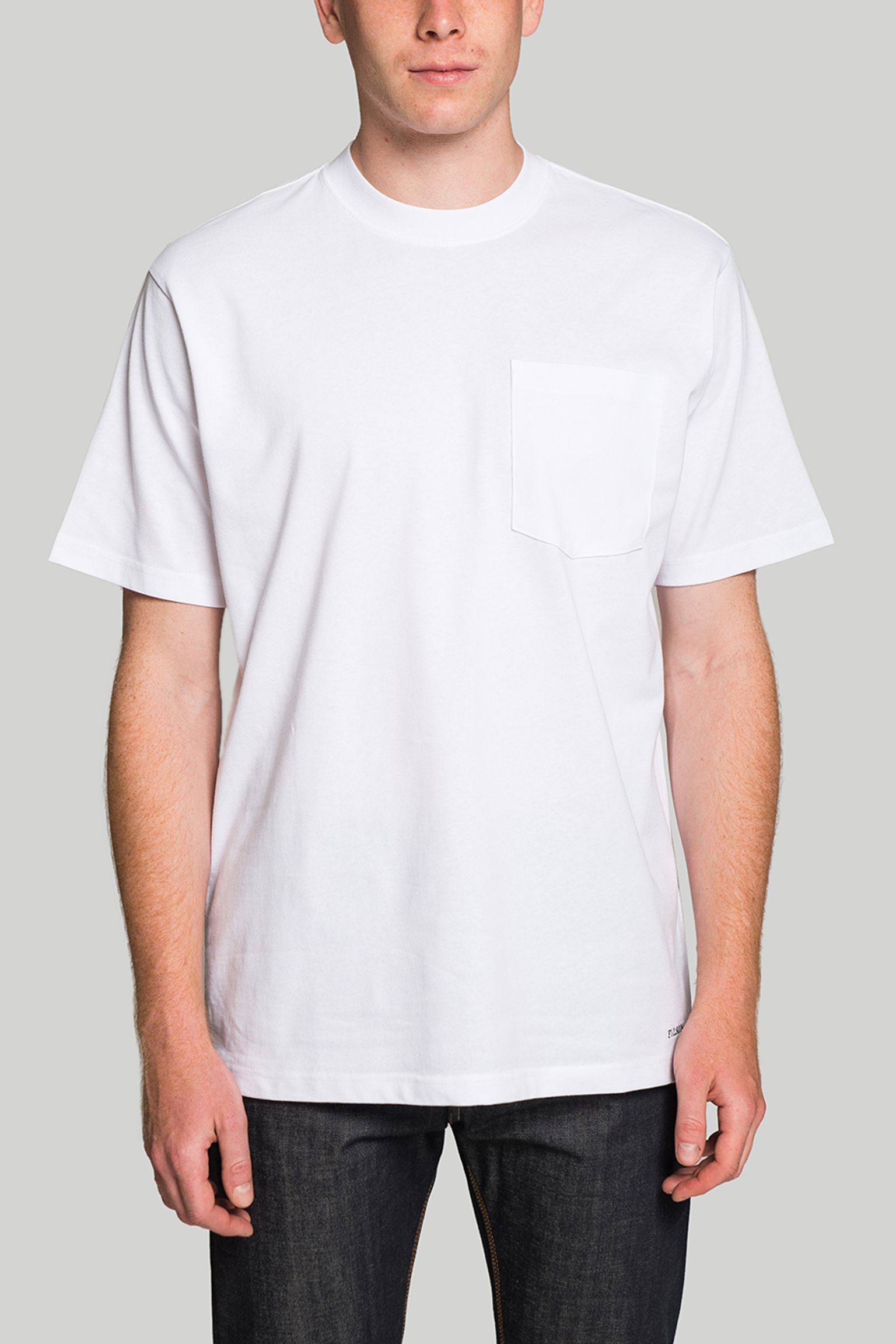 Футболка S/S PIONEER SOLID ONE POCKET 6.5OZ COTTON JERSEY