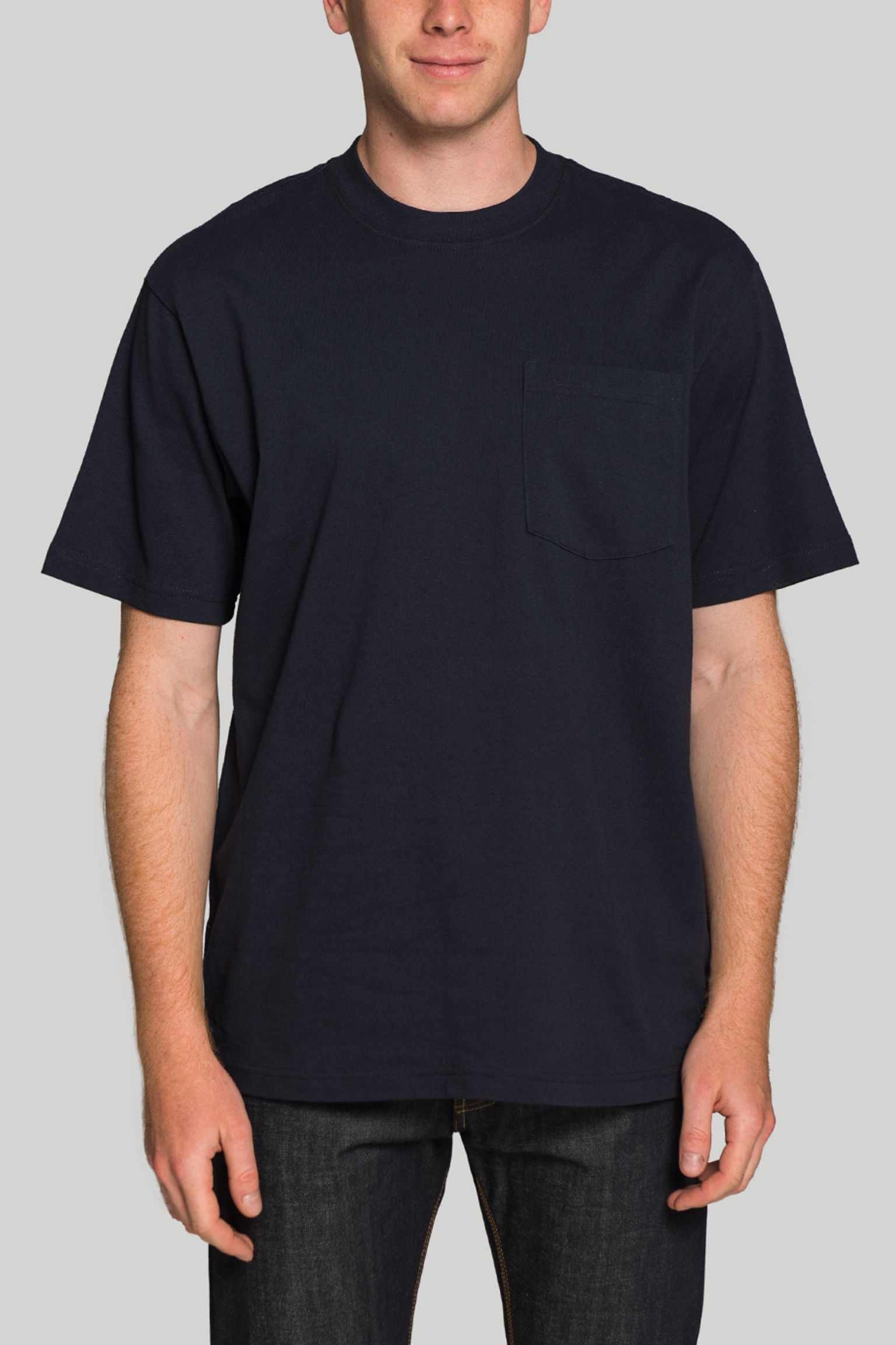 Футболка S/S PIONEER SOLID ONE POCKET 6.5OZ COTTON JERSEY