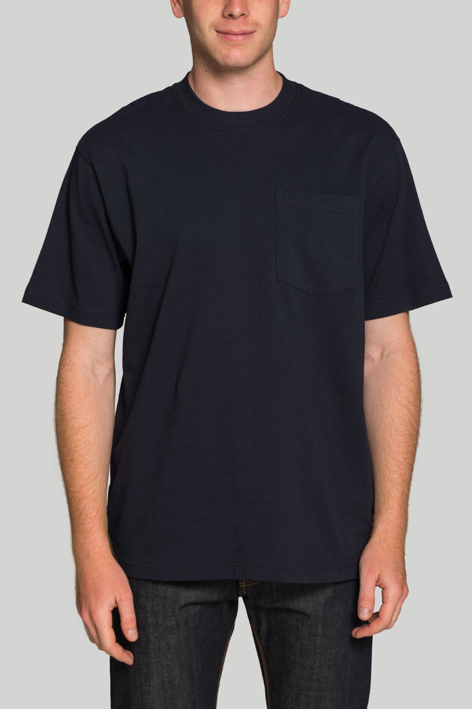 Стильные Футболка S/S PIONEER SOLID ONE POCKET 6.5OZ COTTON JERSEY