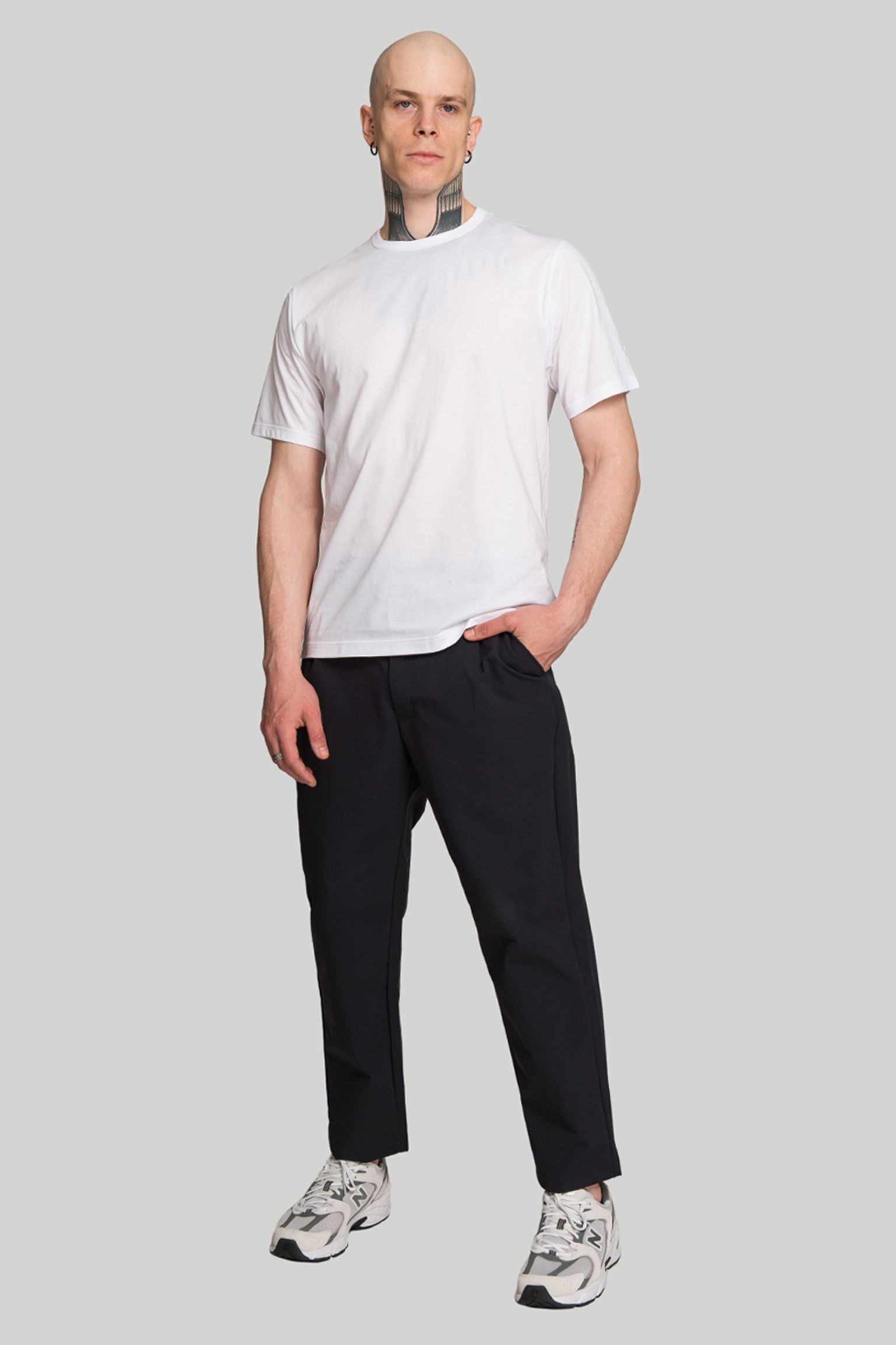 Брюки ONE TUCK TAPERED STRETCH PANTS