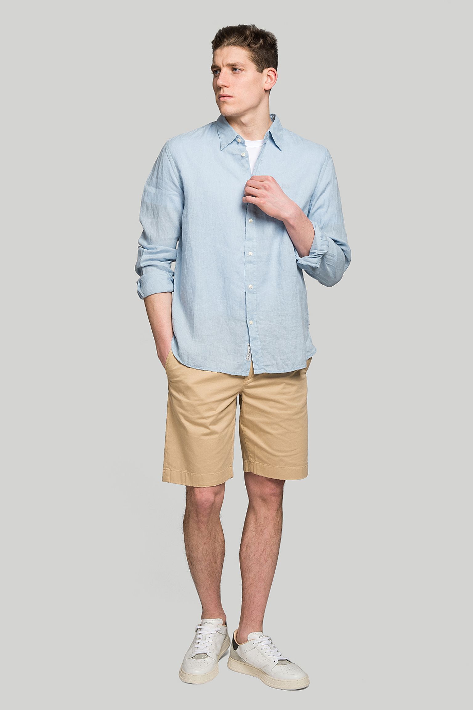Сорочка  Woolrich LINEN SHIRT купити в Україні
