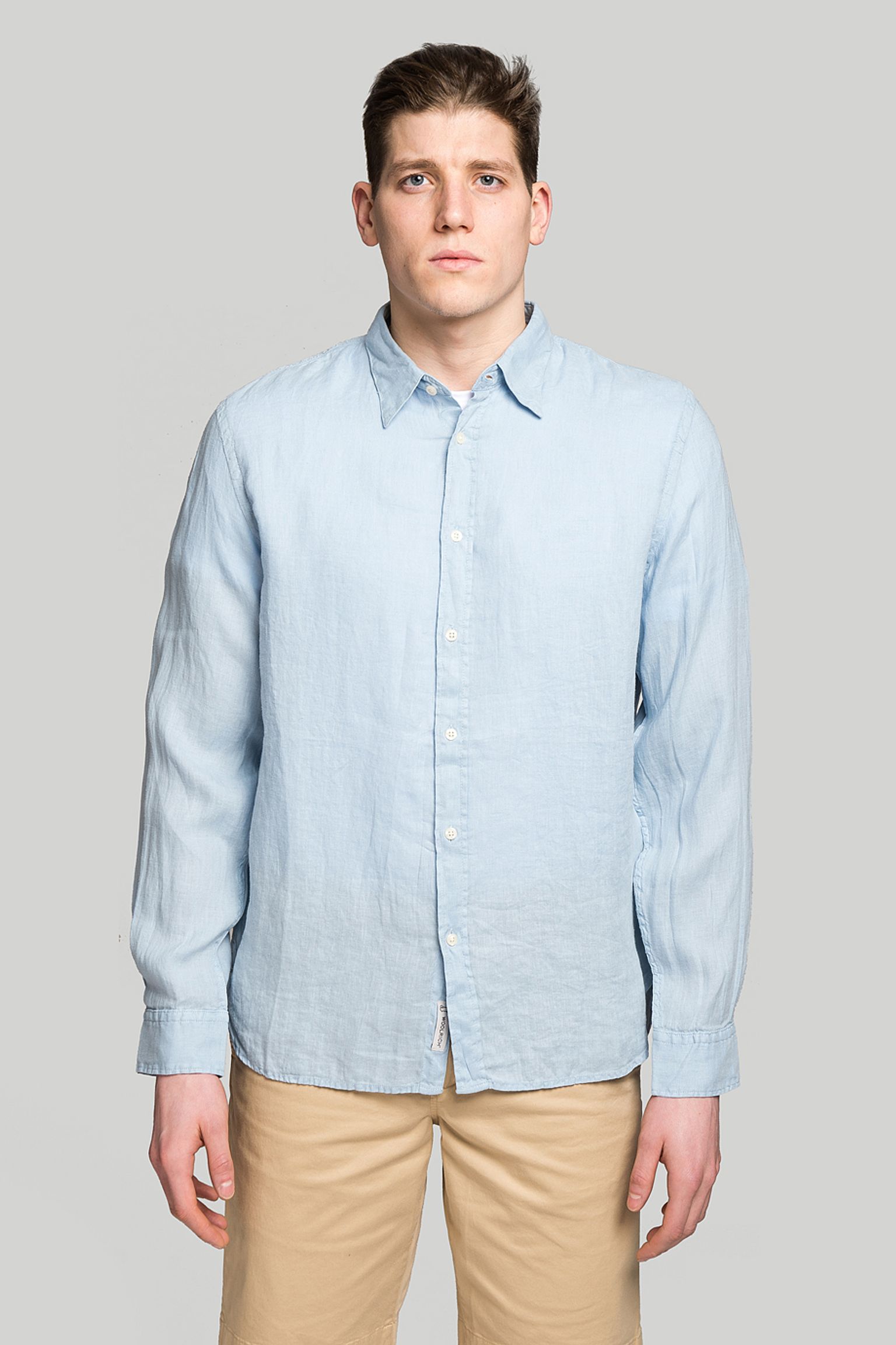 Сорочка  Woolrich LINEN SHIRT з доставкою