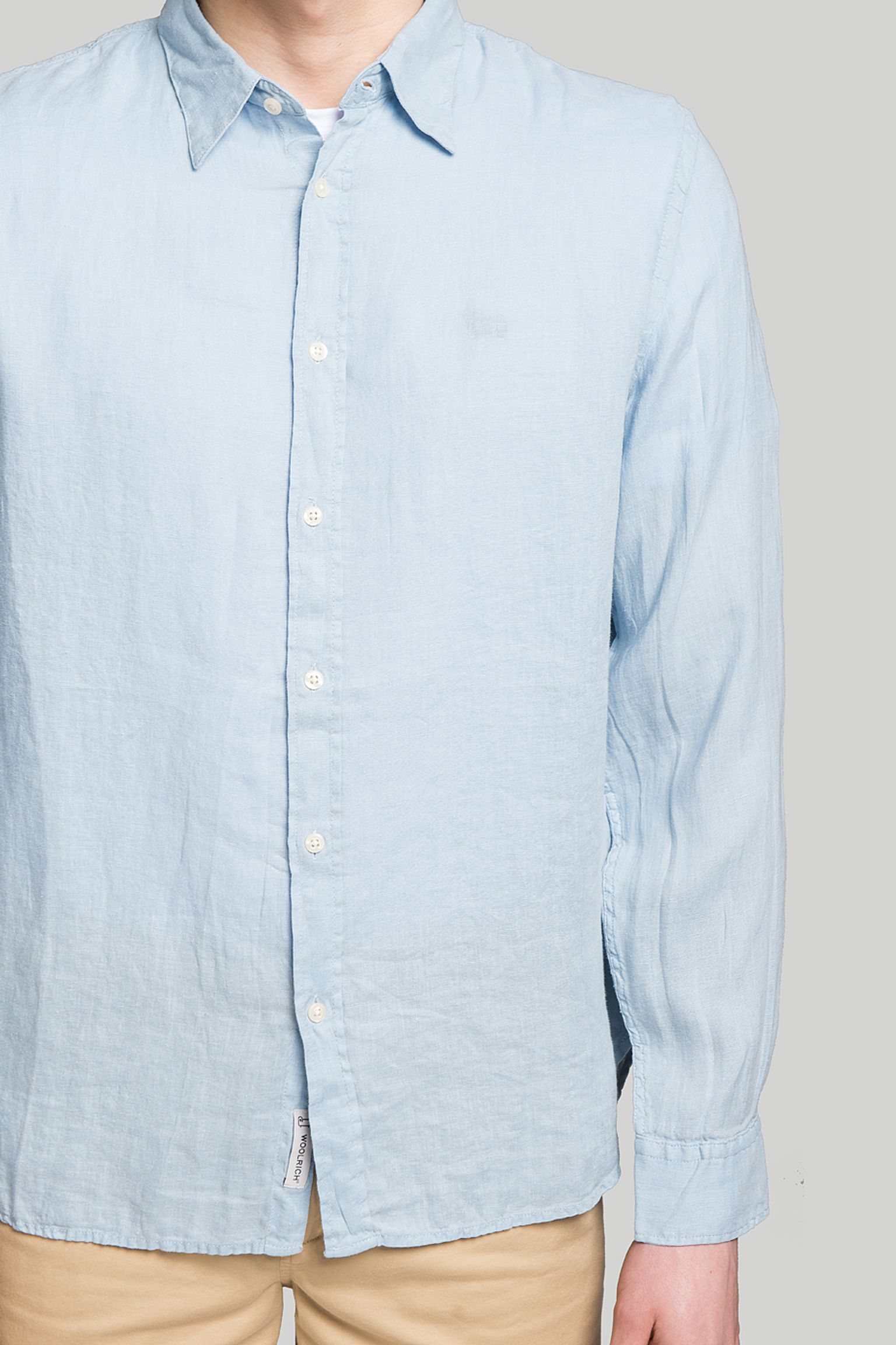 Рубашка Woolrich LINEN SHIRT