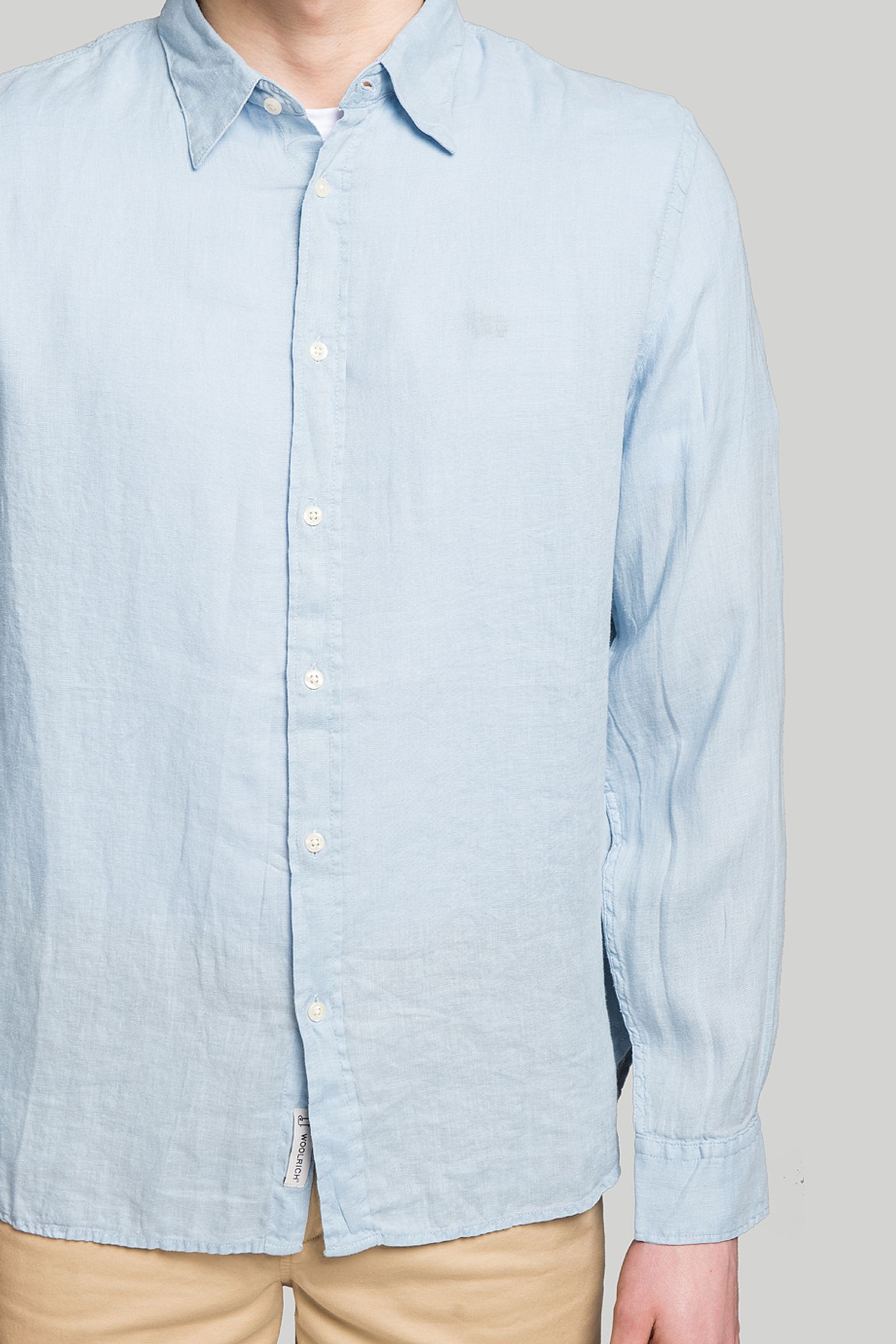 Стильні Сорочка  Woolrich LINEN SHIRT
