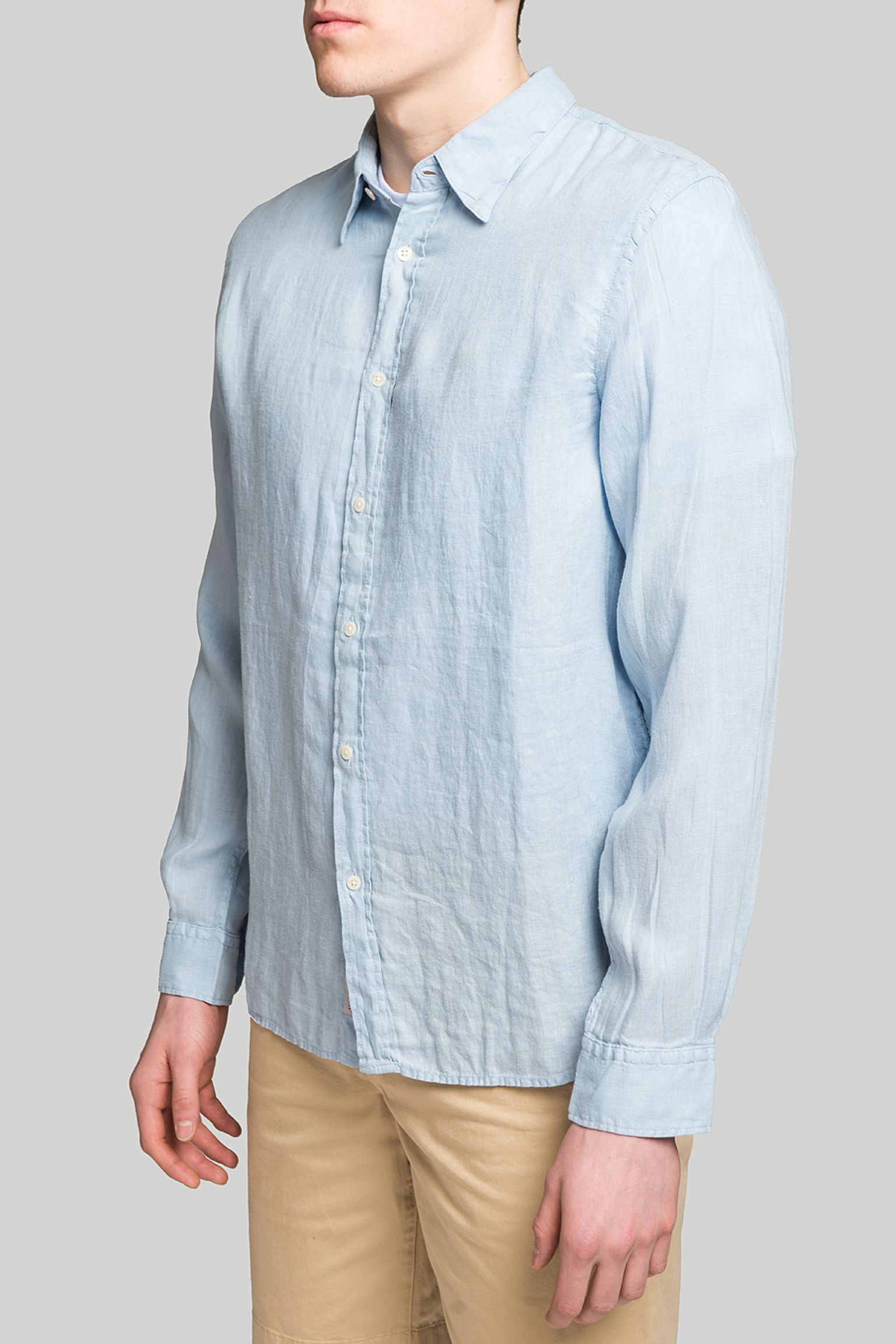 Рубашка Woolrich LINEN SHIRT