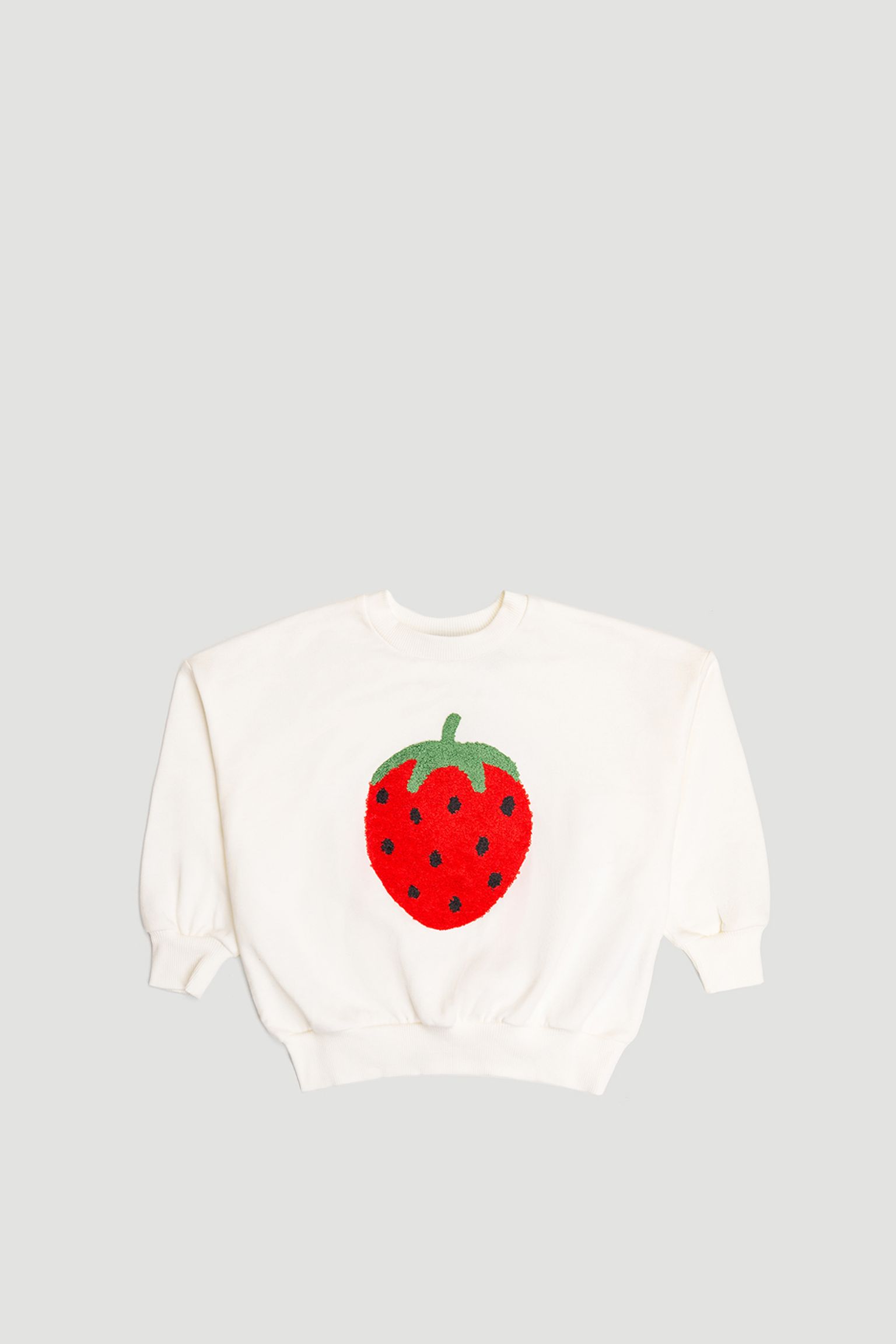 Світшот   Strawberries emb sweatshirt