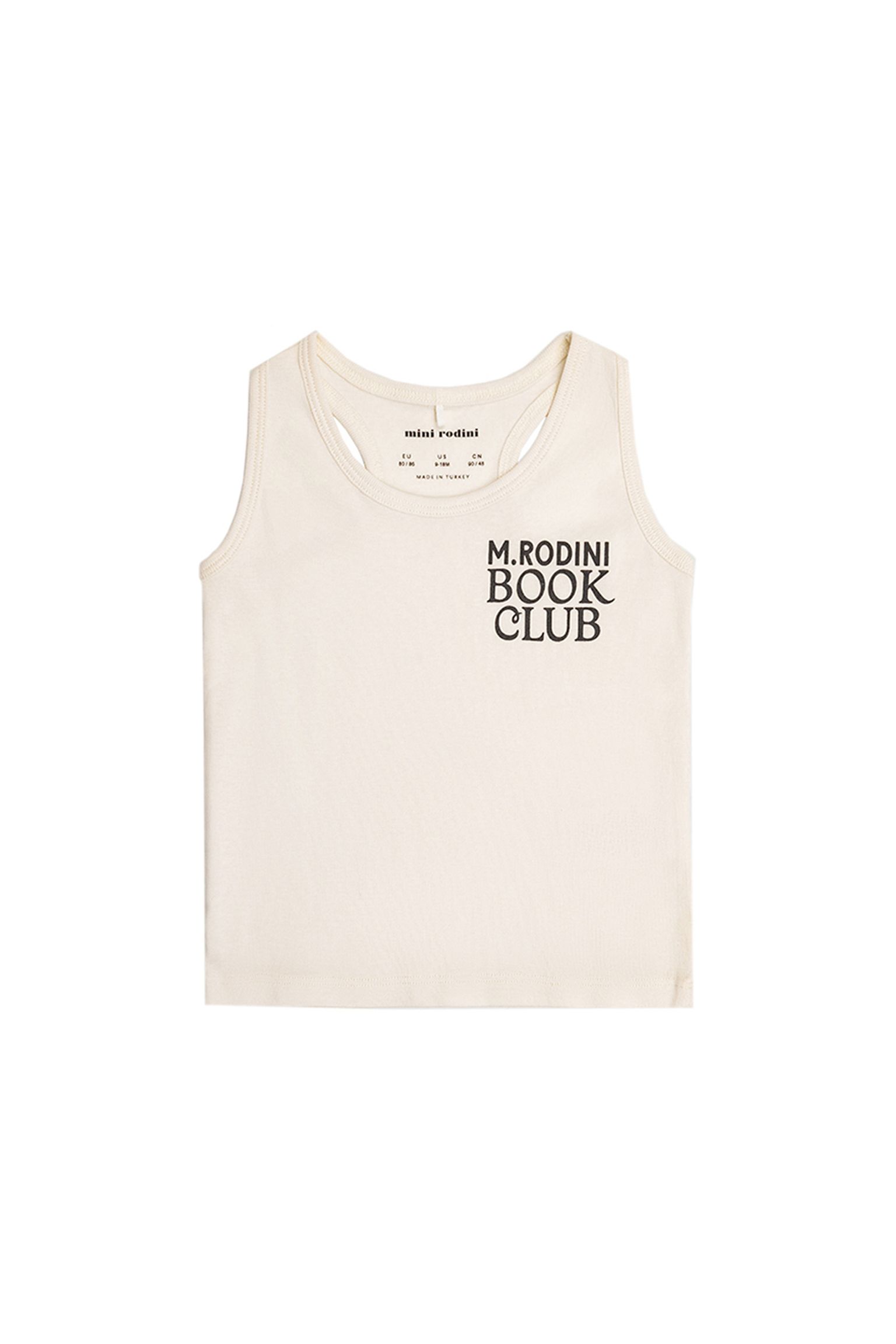 Майка MINI RODINI KIDS Book claub sp tank купить