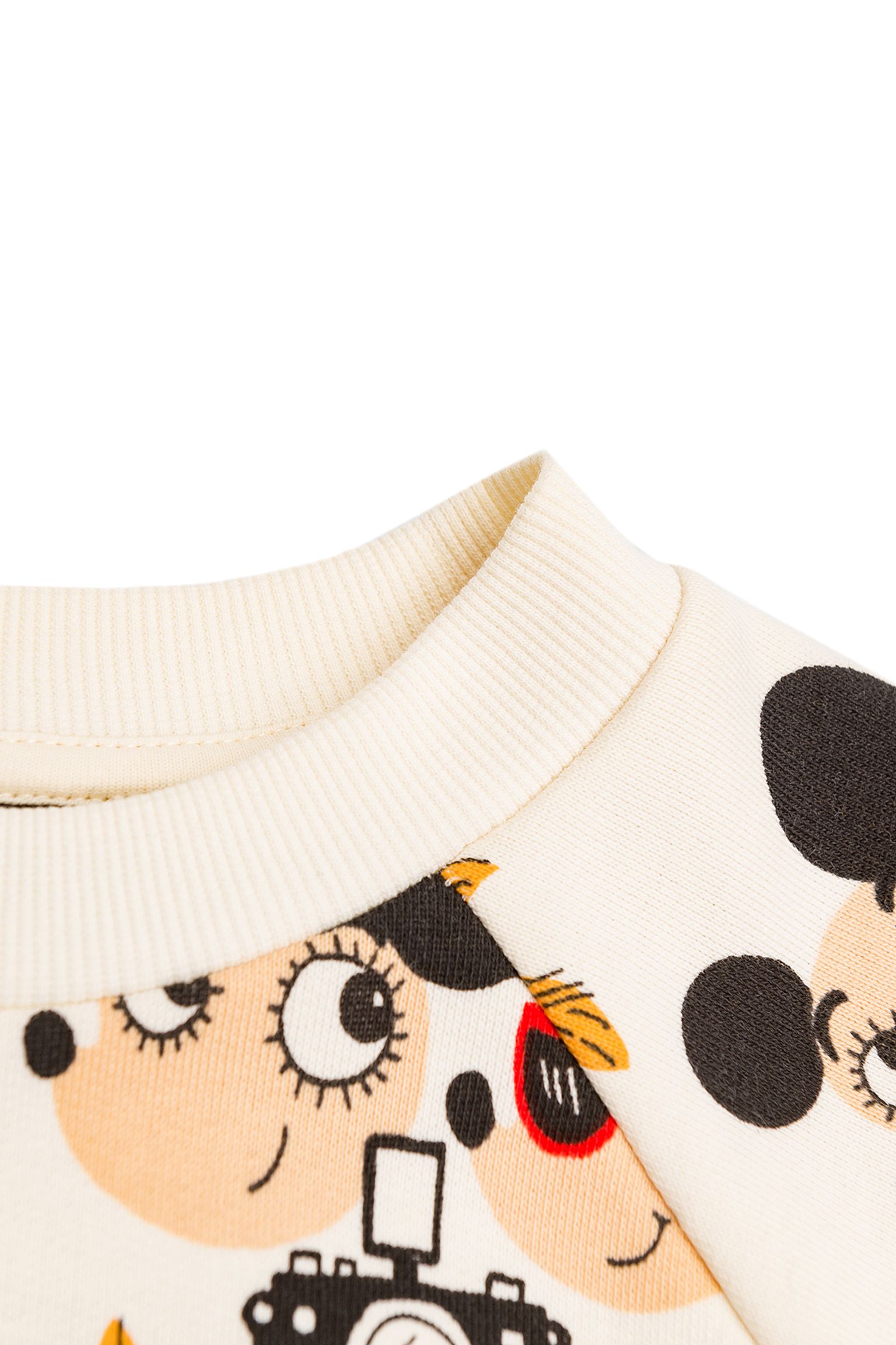 Свитшот MINI RODINI KIDS Ritzartz aop sweatshirt с доставкой