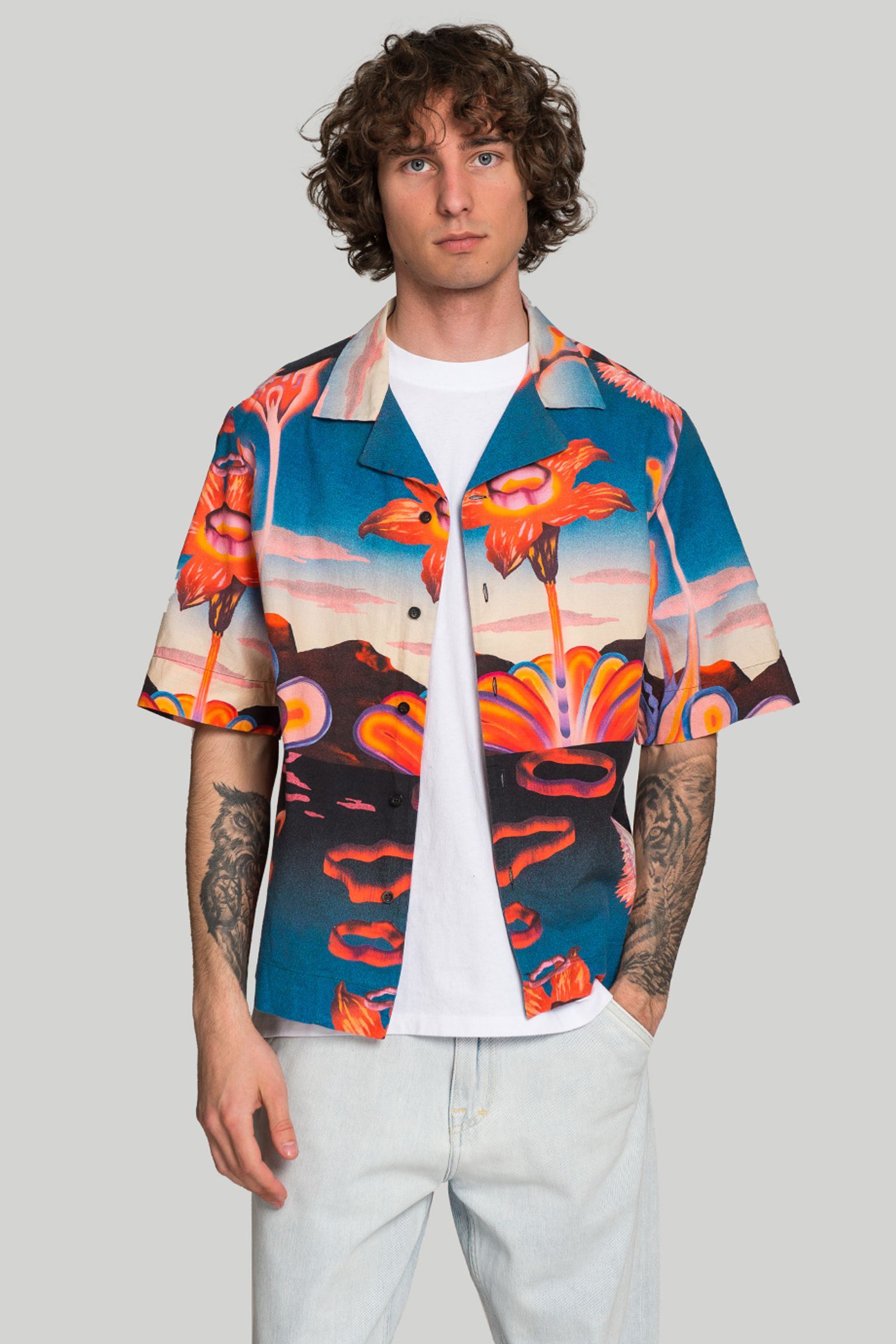 Рубашка Edwin Hana No Shita Shirt