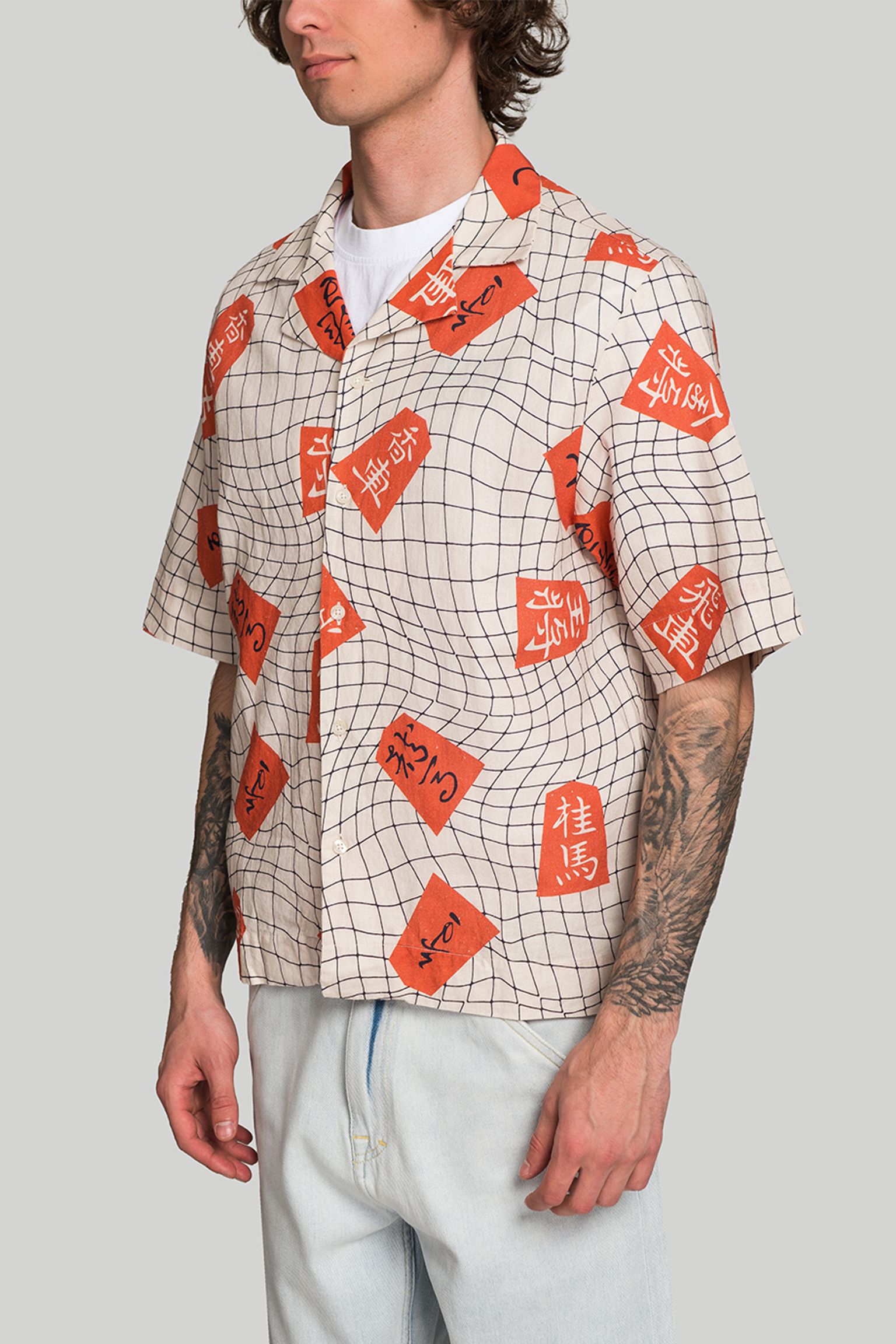 Сорочка Edwin Shogi Shirt