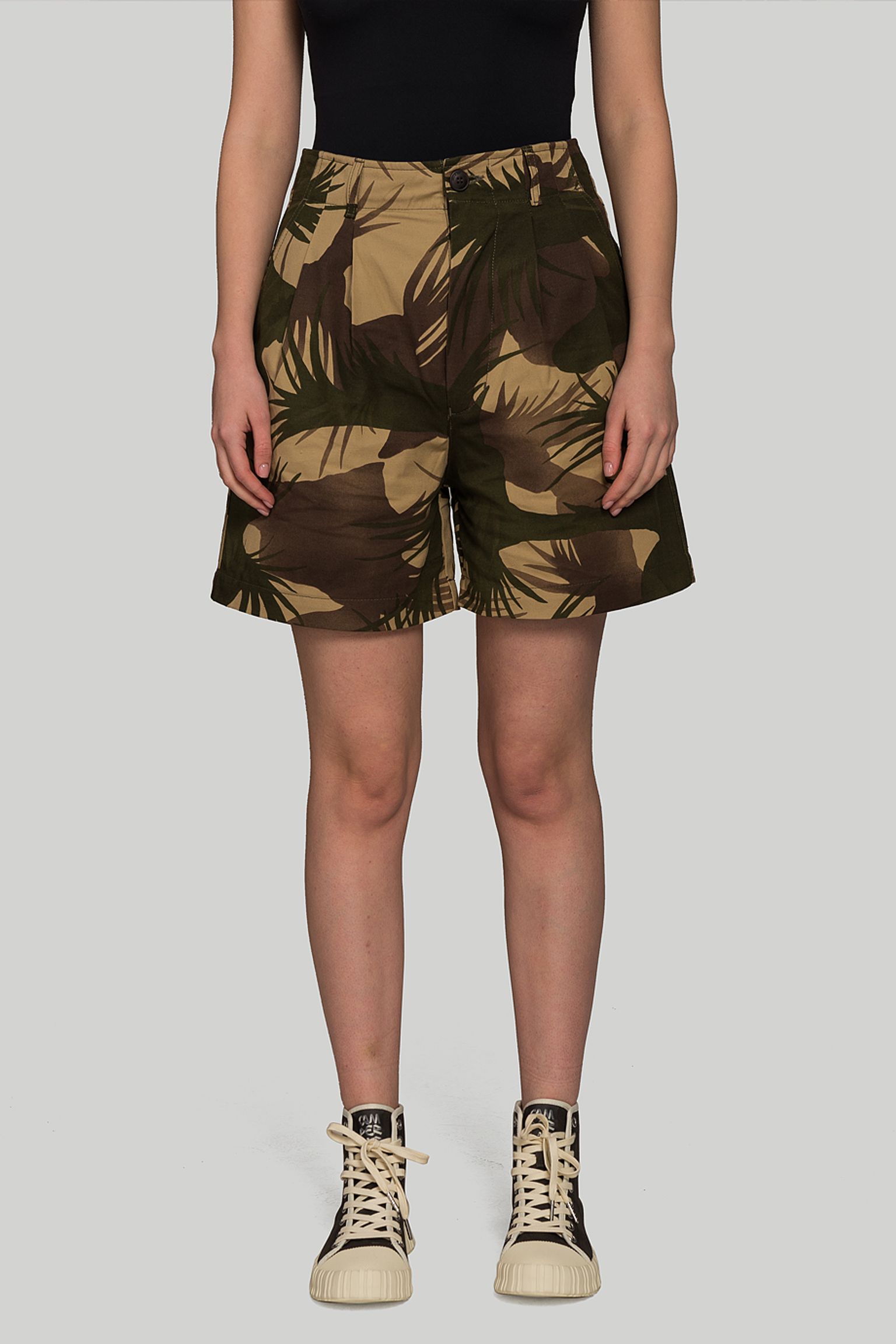 Шорты EAT DUST HIGH WAIST WIDE SHORT купить в Украине