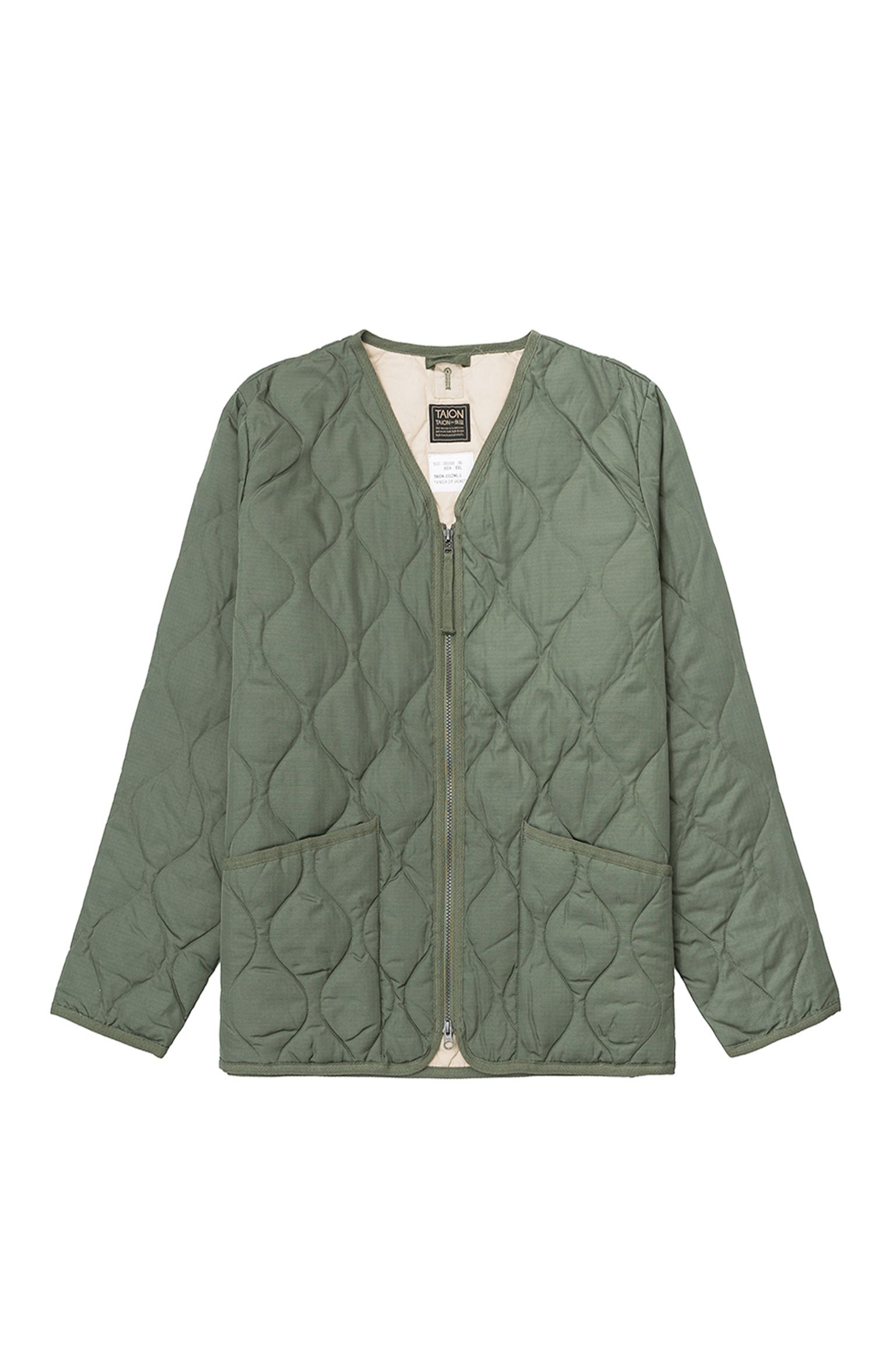 Куртка TAION MILITARY ZIP V-NECK JACKET купить