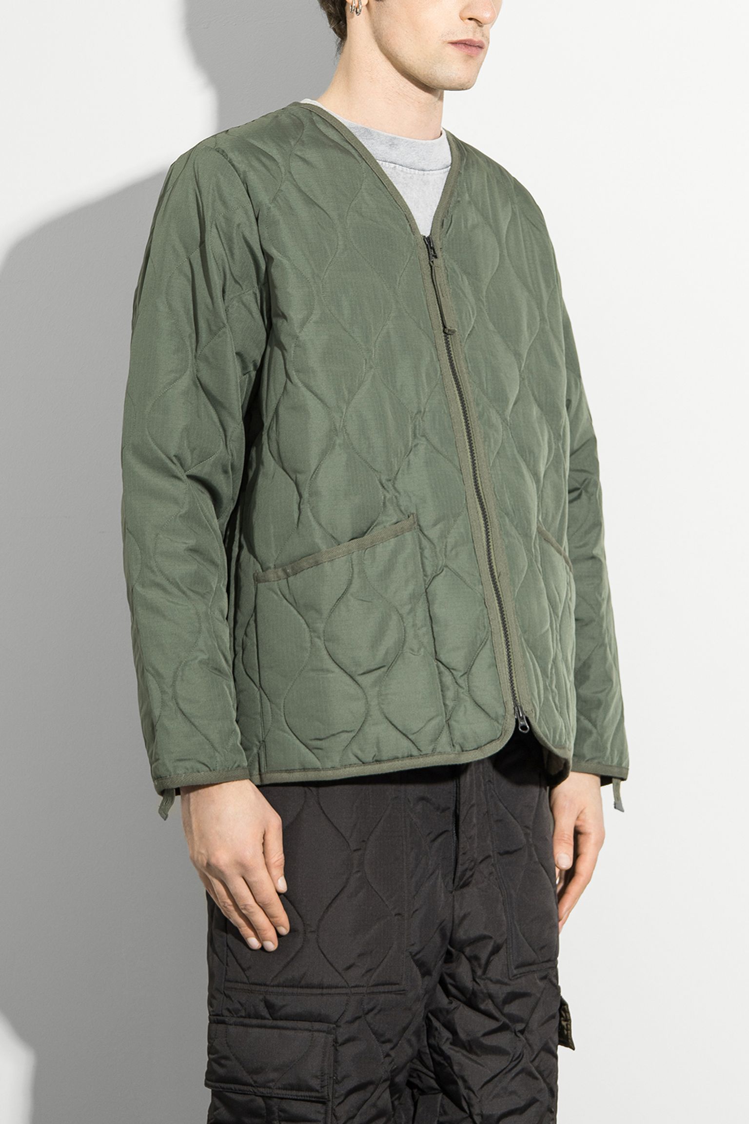 Куртка TAION MILITARY ZIP V-NECK JACKET с доставкой
