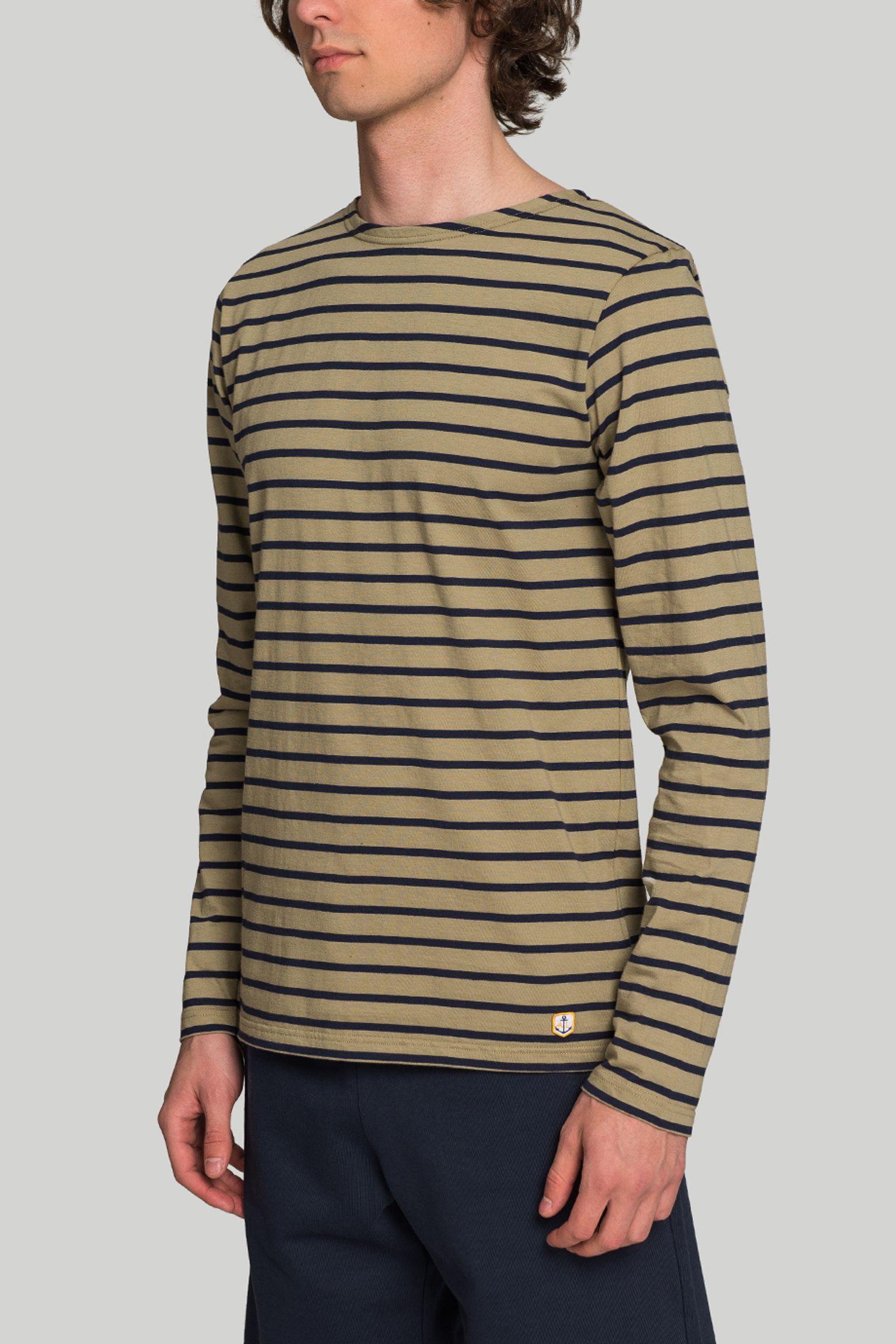 Стильные Лонгслив Mariniere Plozevet Heritage Homme