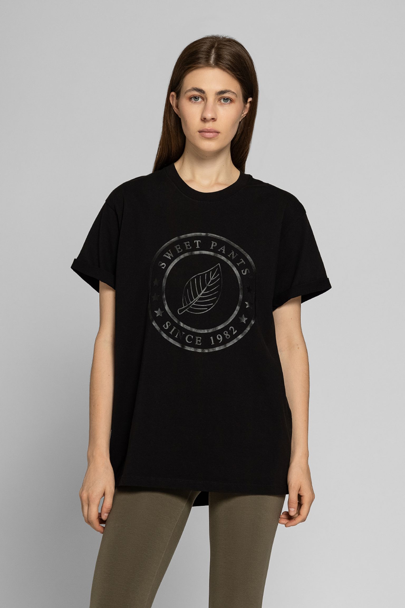 Футболка SWEET PANTS TEE SHIRT GROS LOGO DEVANT купить