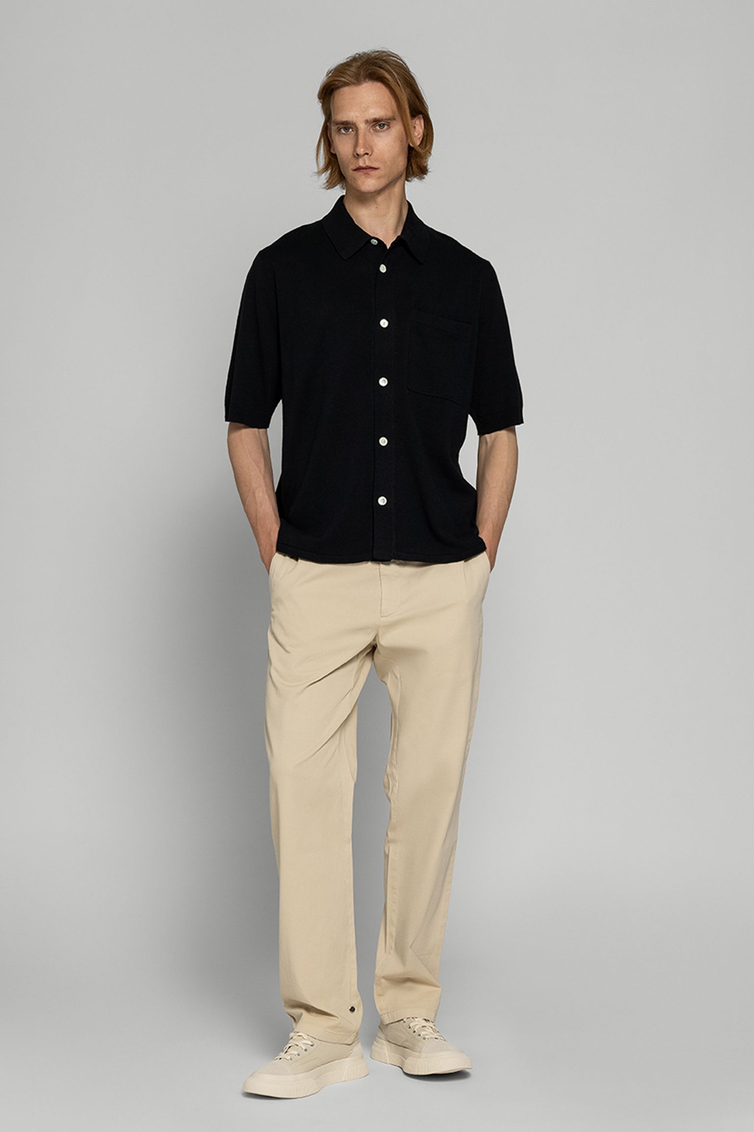 Кардиган NORSE PROJECTS Rollo Cotton Linen SS Shirt с доставкой